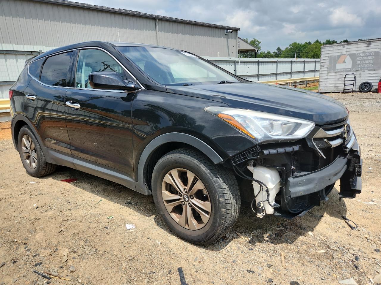 2015 Hyundai Santa Fe Sport 2.4l Black vin: 5XYZT3LB0FG292829 Damage: Front Bumper, Broken, Replacement Required