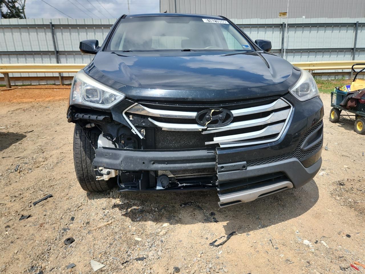 2015 Hyundai Santa Fe Sport 2.4l Black vin: 5XYZT3LB0FG292829 Damage: Grille, Broken, Replacement Required