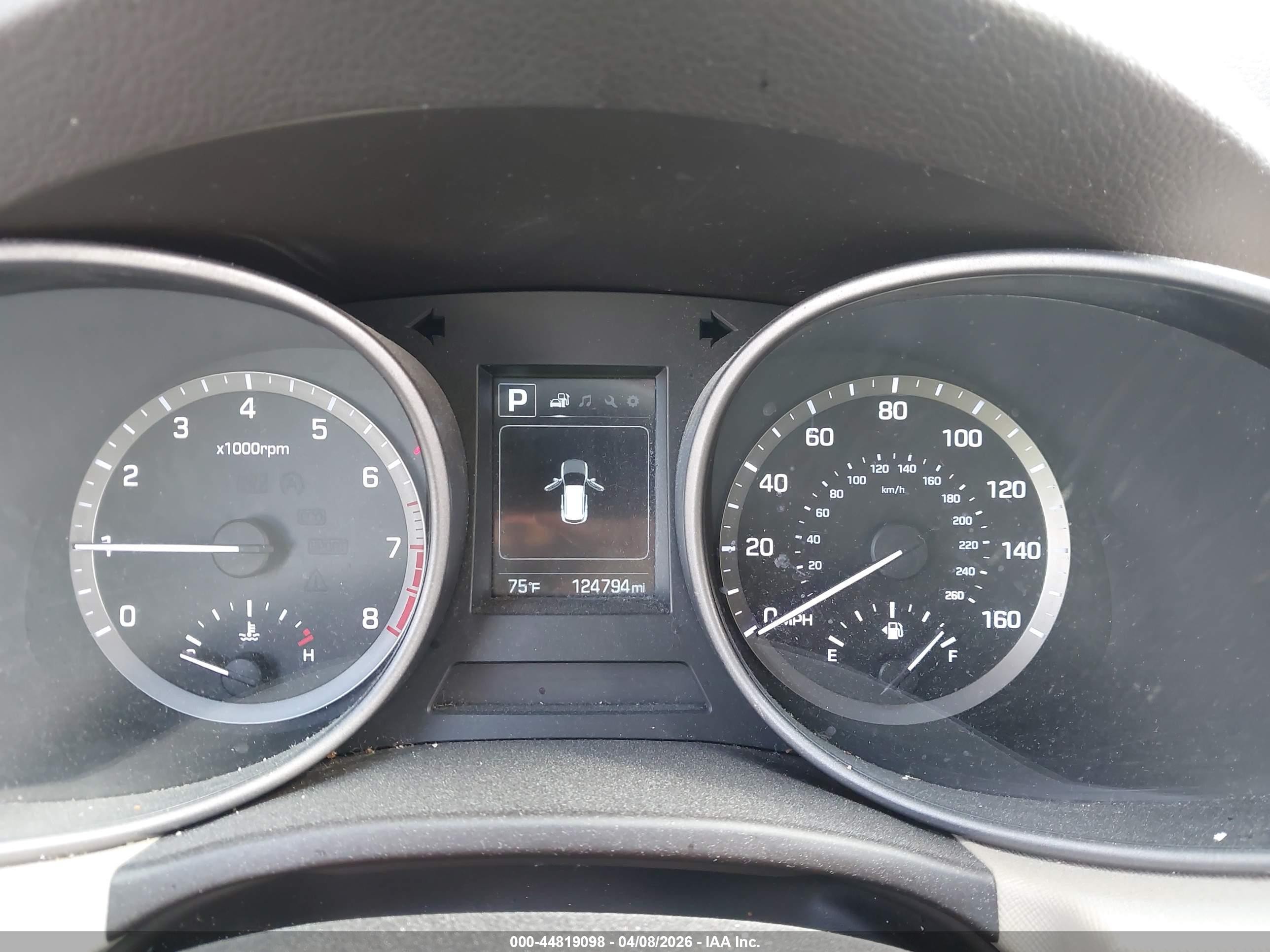 2017 Hyundai Santa Fe Sport 2.4l Orange vin: 5XYZT3LB0HG435412
