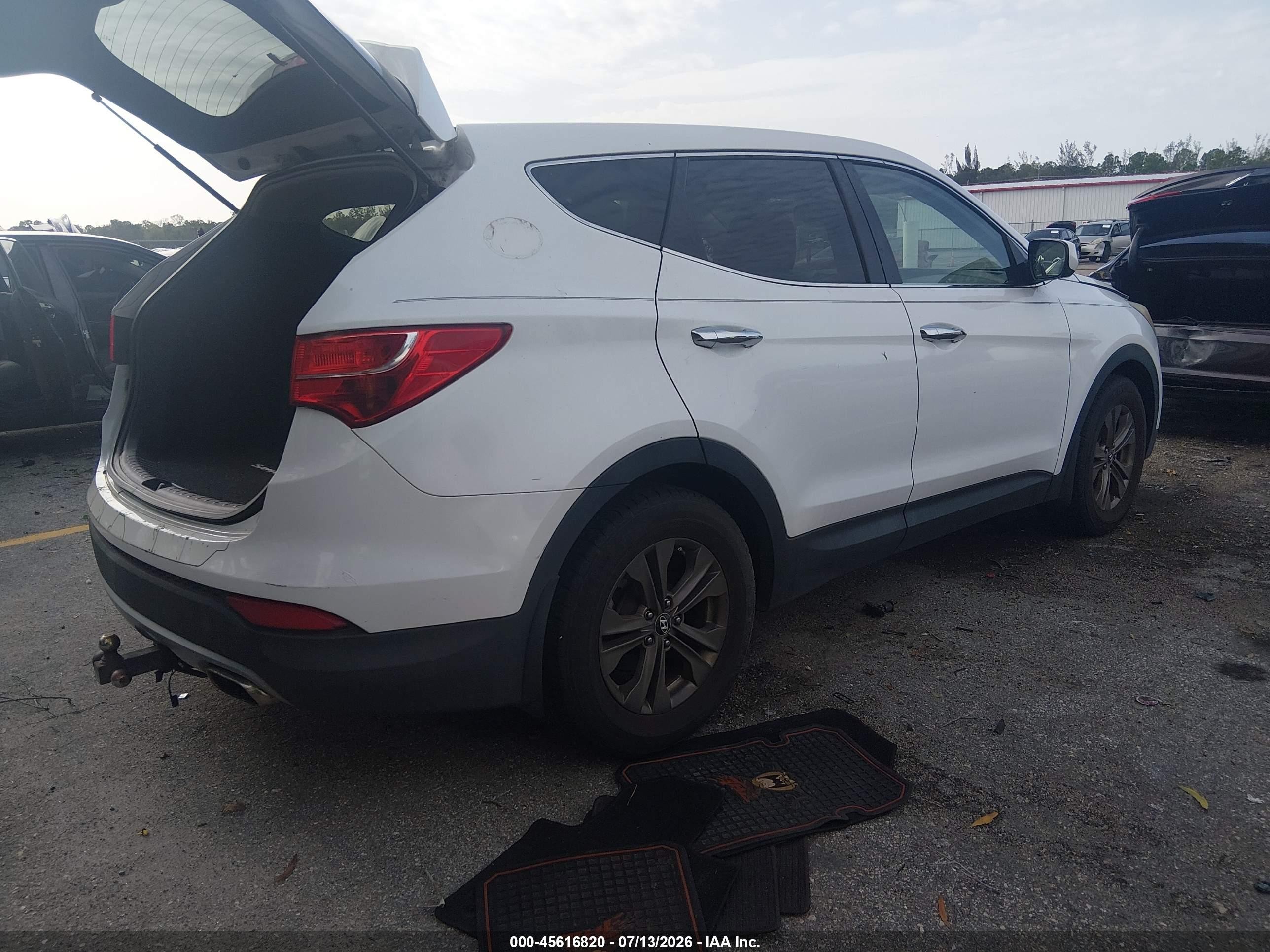 2013 Hyundai Santa Fe Sport Beige vin: 5XYZT3LB1DG023154