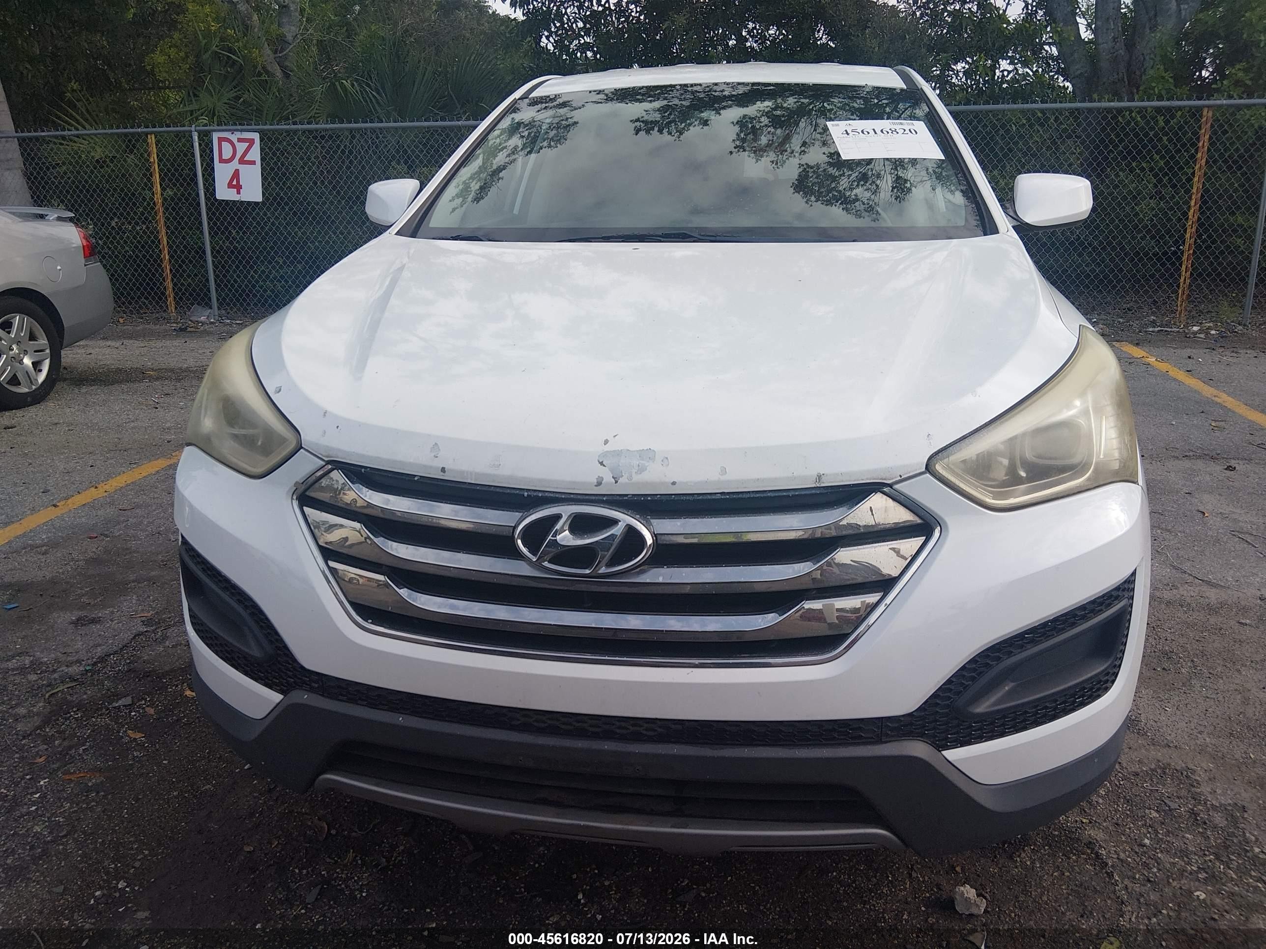 2013 Hyundai Santa Fe Sport Beige vin: 5XYZT3LB1DG023154