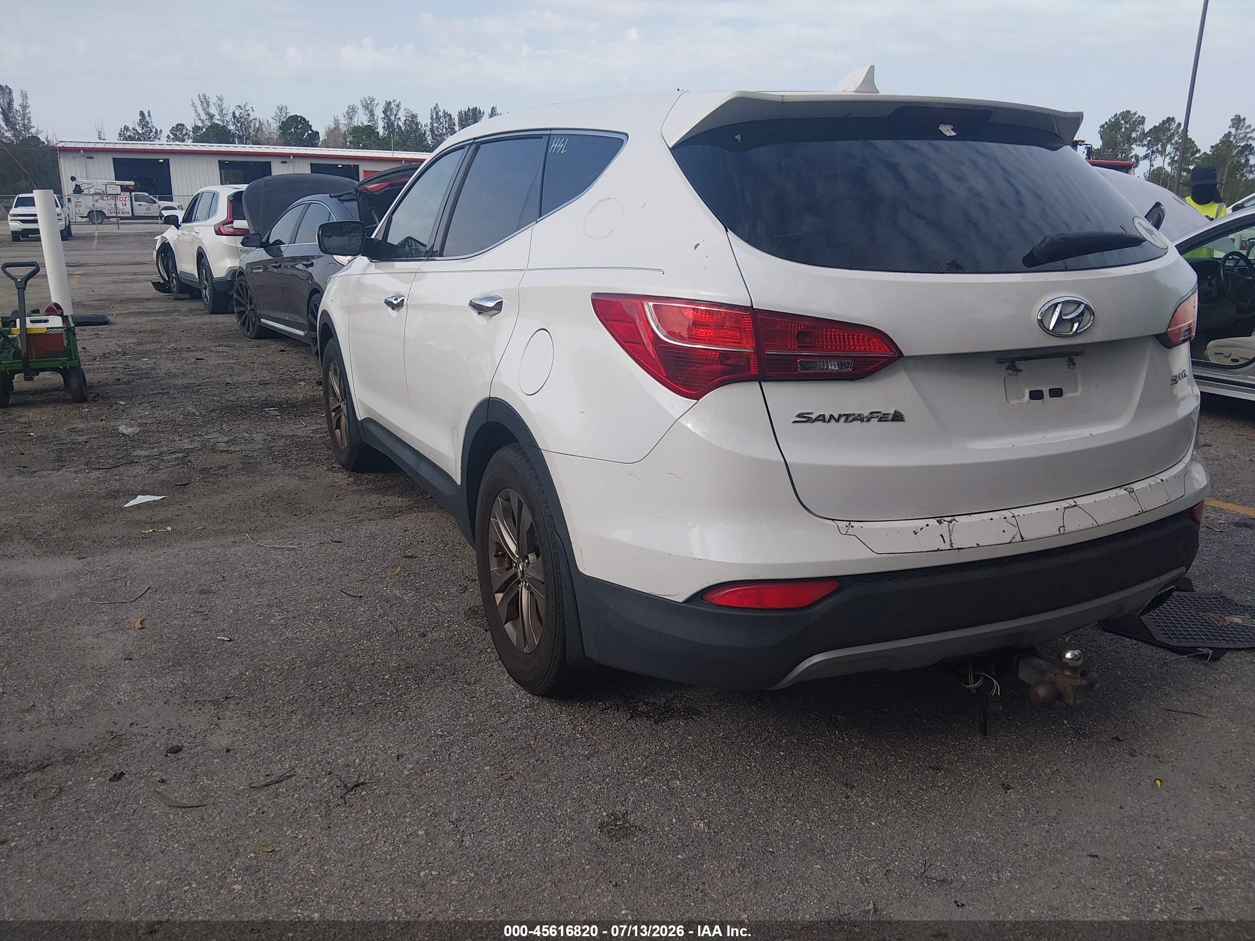 2013 Hyundai Santa Fe Sport Beige vin: 5XYZT3LB1DG023154