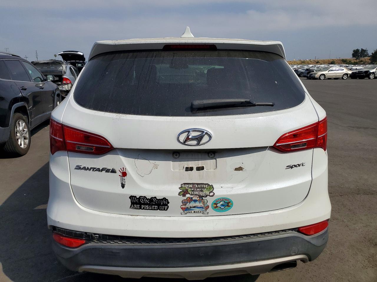 2013 Hyundai Santa Fe Sport 2.4l Белый vin: 5XYZT3LB1DG052945