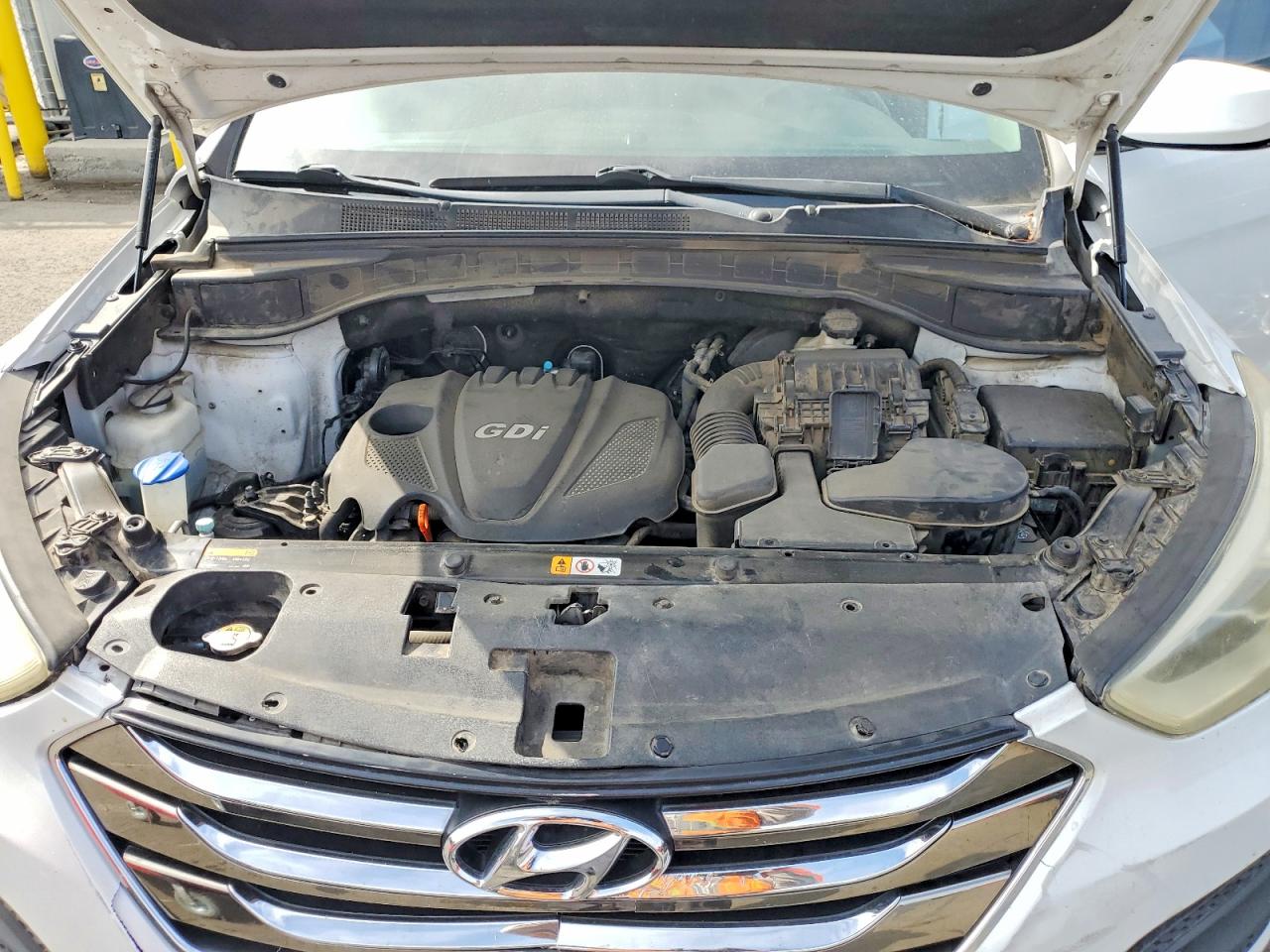 2013 Hyundai Santa Fe Sport 2.4l Белый vin: 5XYZT3LB1DG052945
