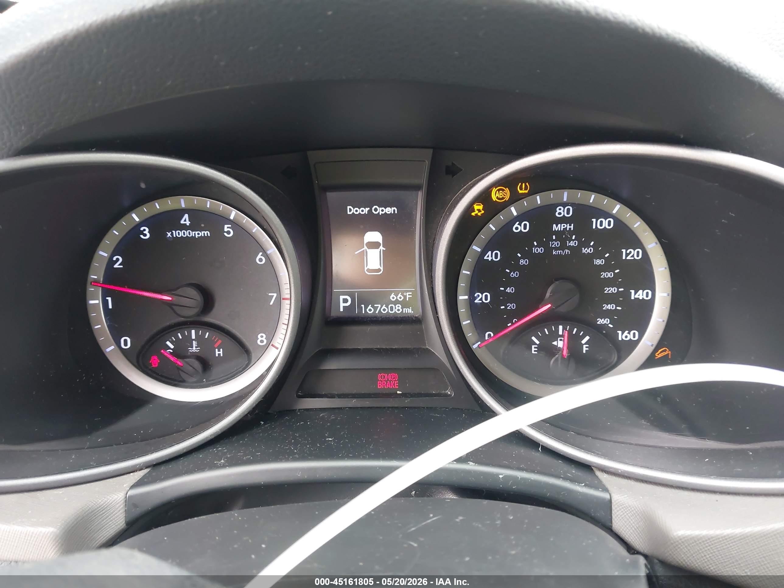 2013 Hyundai Santa Fe Sport Gray vin: 5XYZT3LB1DG058471