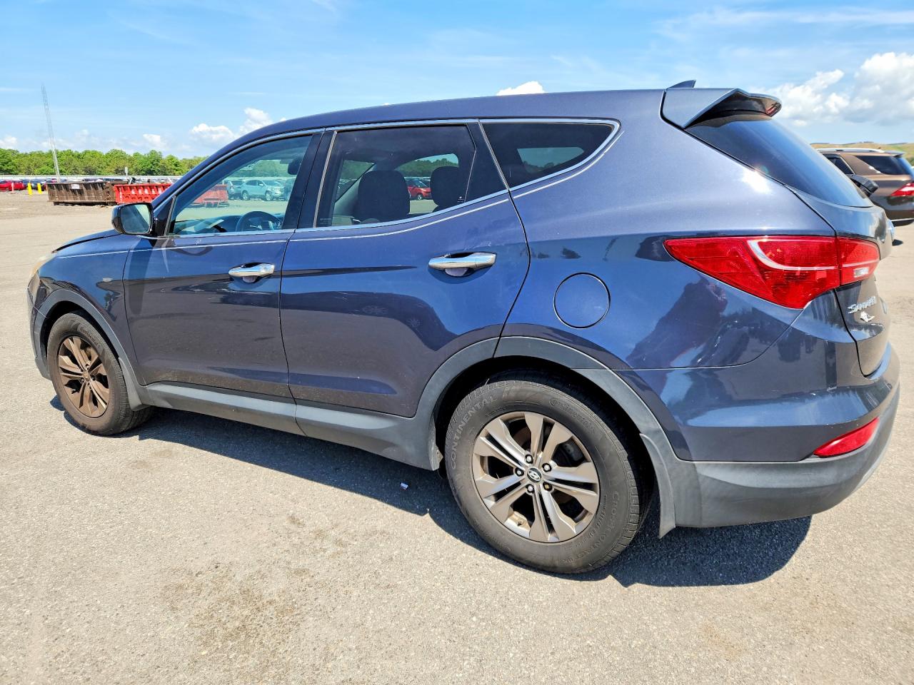 2013 Hyundai Santa Fe Sport 2.4l Blue vin: 5XYZT3LB1DG114246