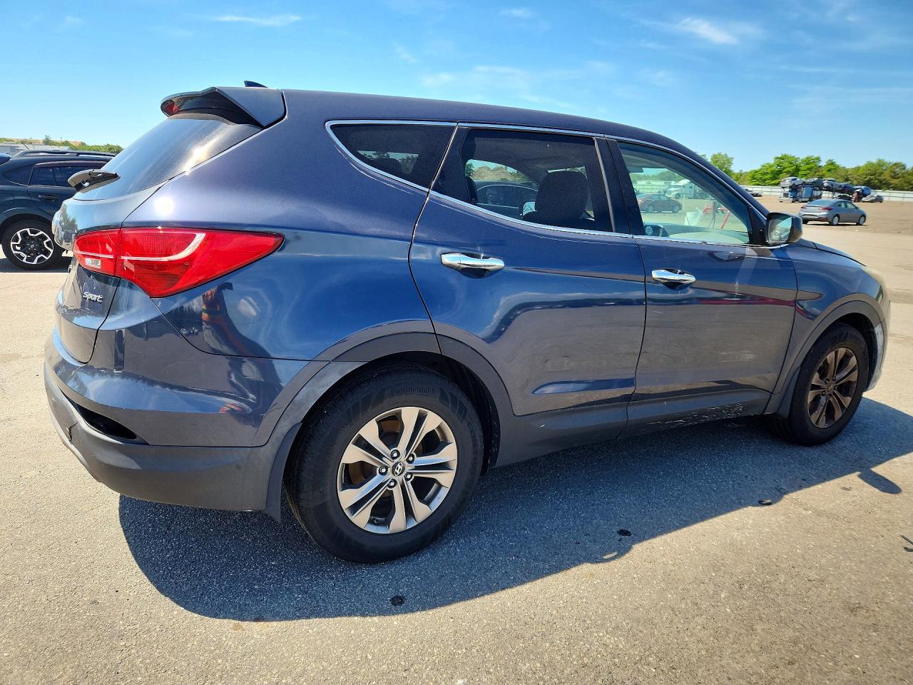 2013 Hyundai Santa Fe Sport 2.4l Blue vin: 5XYZT3LB1DG114246