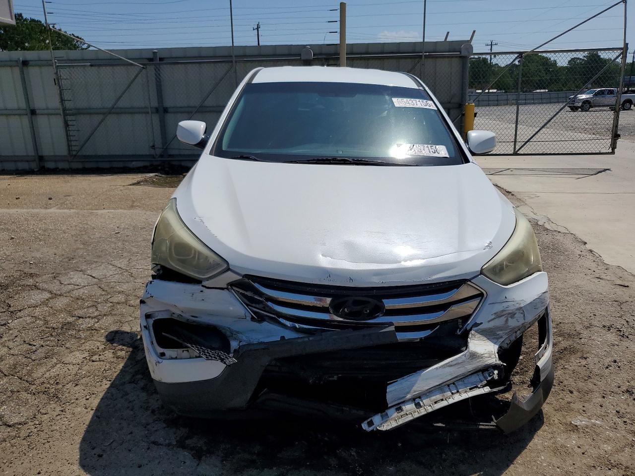 2013 Hyundai Santa Fe Sport 2.4l White vin: 5XYZT3LB1DG114358