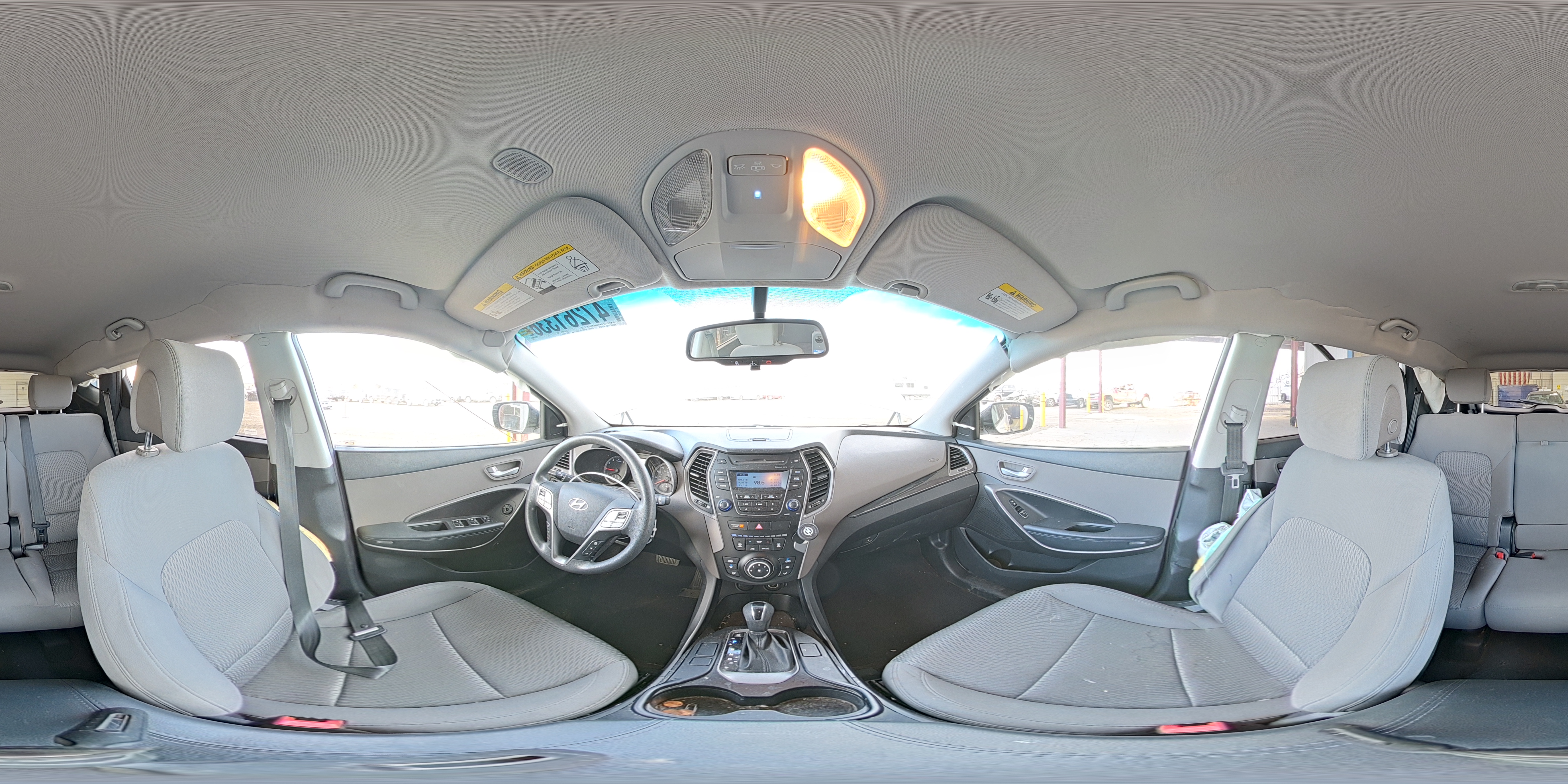 2014 Hyundai Santa Fe Sport 2.4l White vin: 5XYZT3LB1EG146048