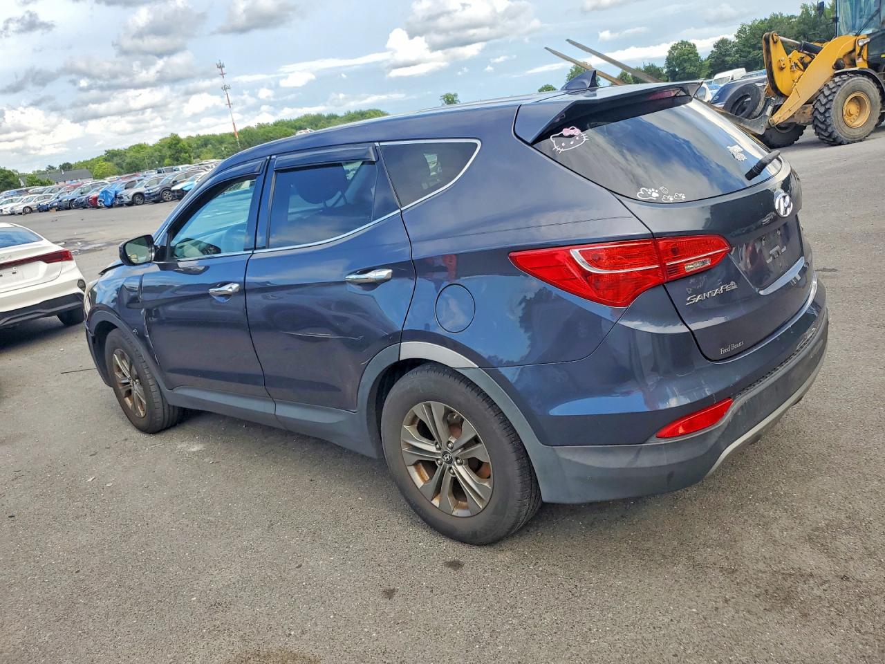 2014 Hyundai Santa Fe Sport 2.4l Blue vin: 5XYZT3LB1EG166767
