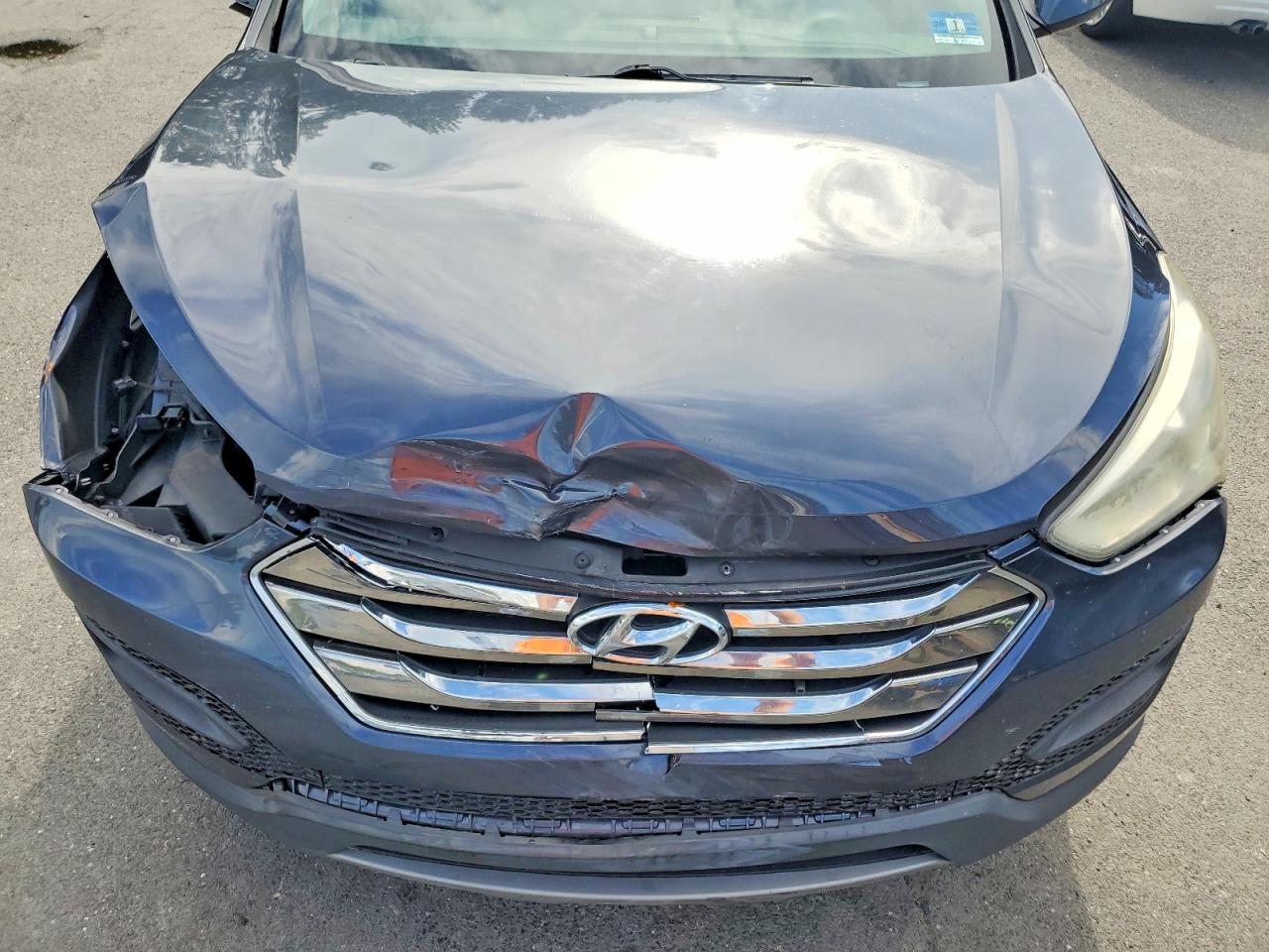 2014 Hyundai Santa Fe Sport 2.4l Blue vin: 5XYZT3LB1EG166767