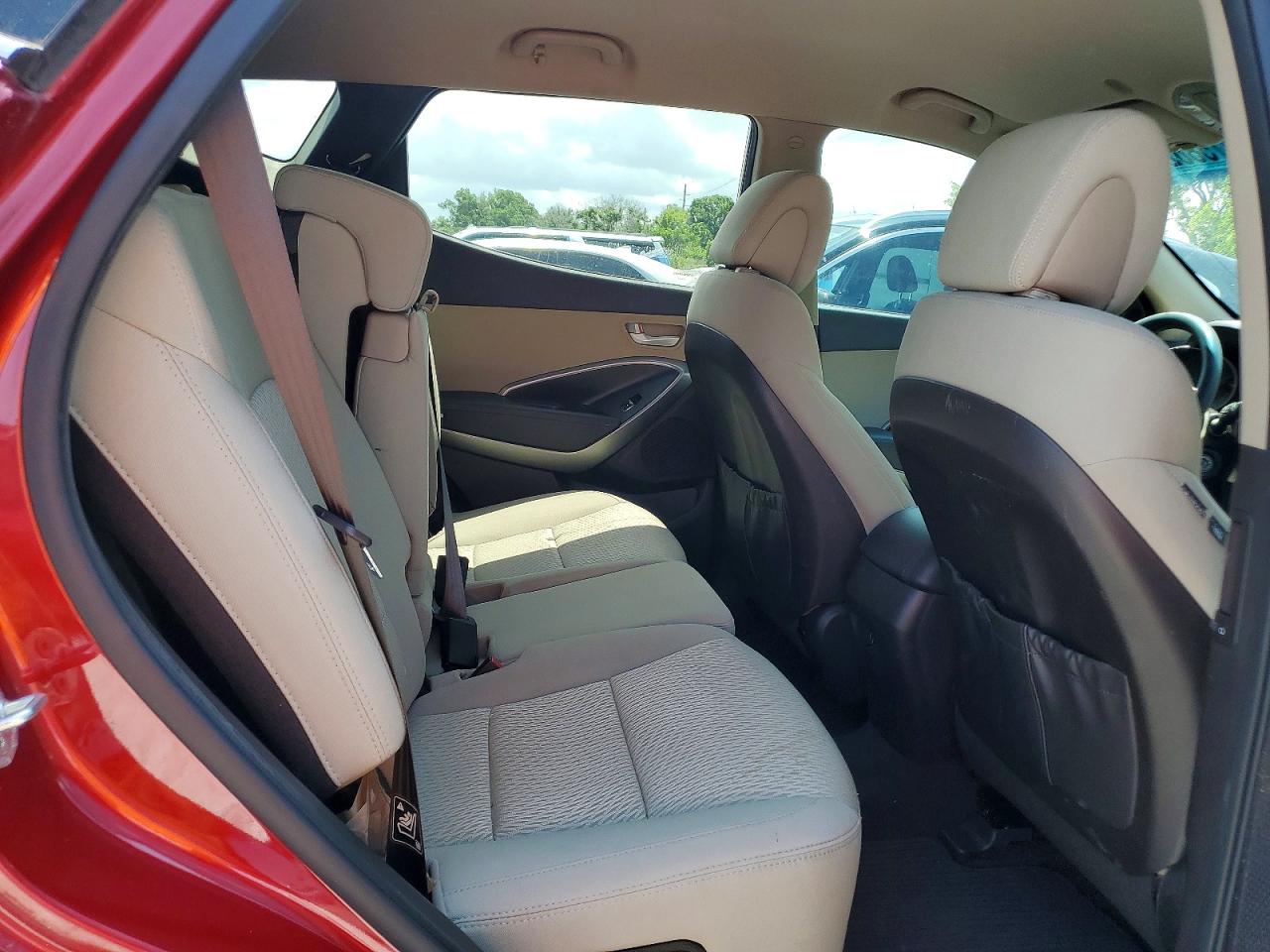 2014 Hyundai Santa Fe Sport 2.4l Burgundy vin: 5XYZT3LB1EG168177