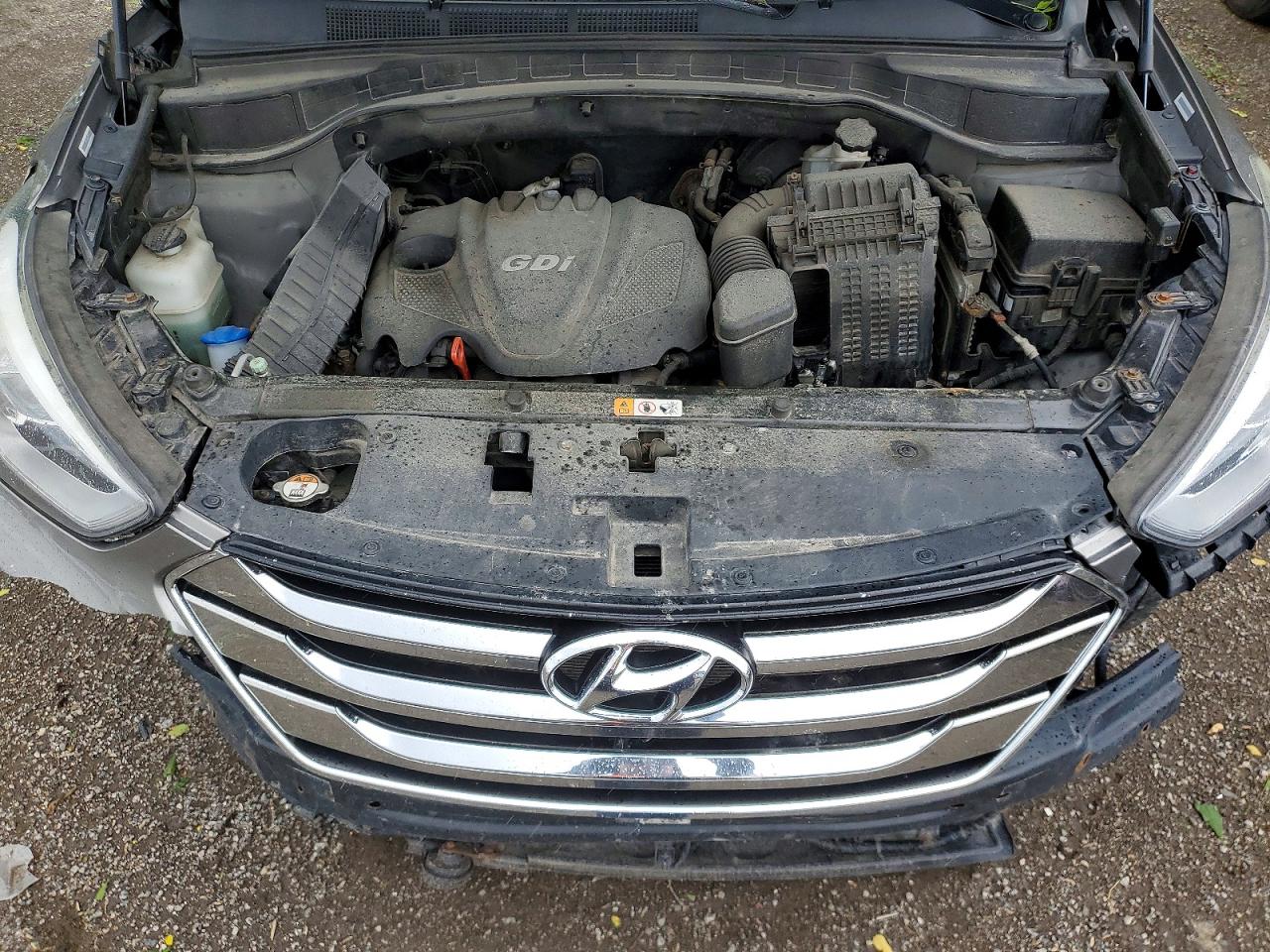2014 Hyundai Santa Fe Sport 2.4l Gray vin: 5XYZT3LB1EG169555