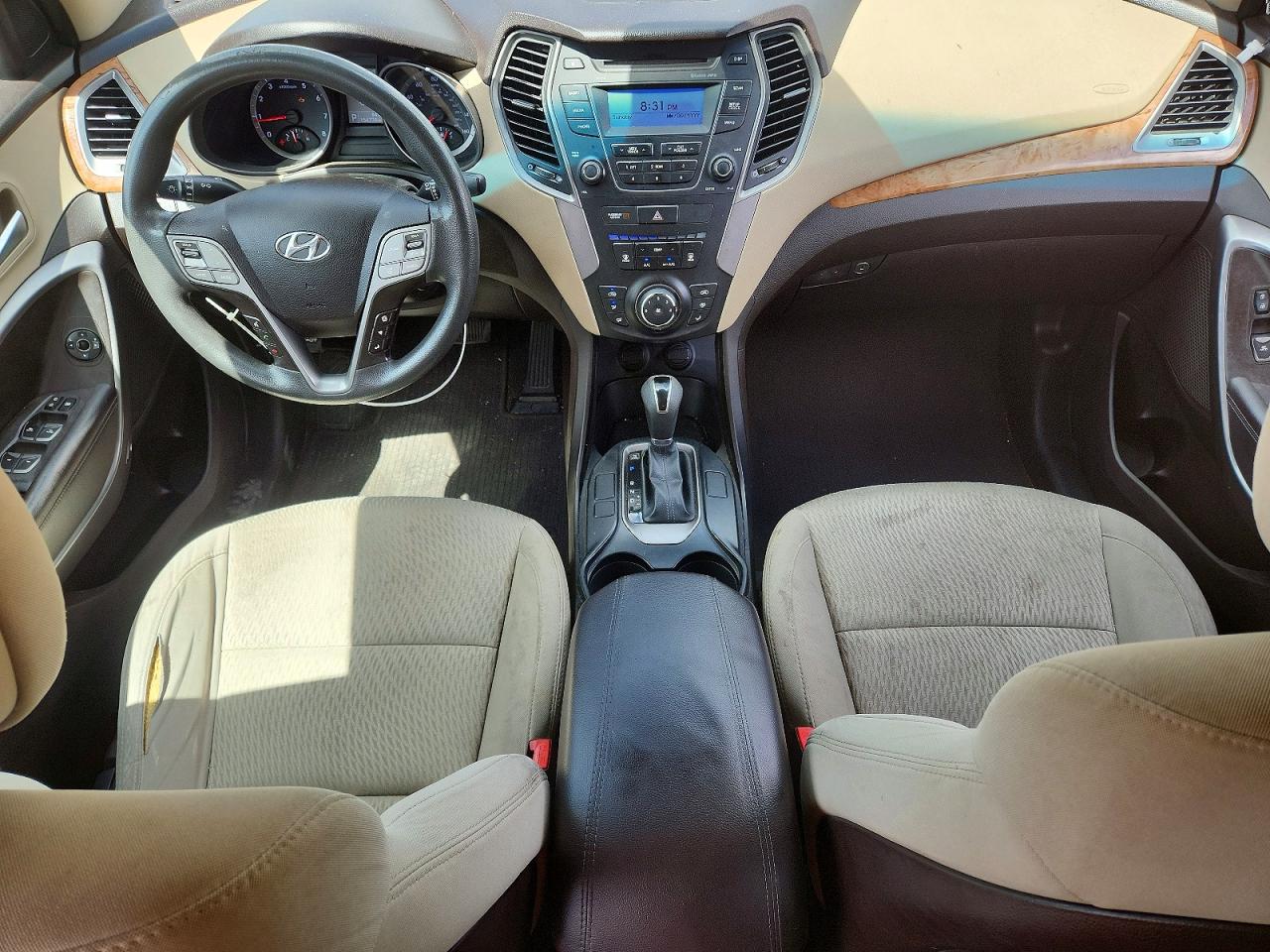 2015 Hyundai Santa Fe Sport 2.4l Orange vin: 5XYZT3LB1FG235197