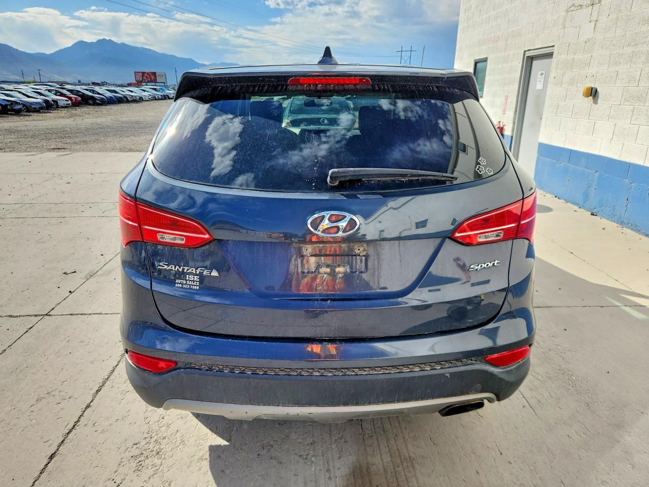 2015 Hyundai Santa Fe Sport 2.4l Blue vin: 5XYZT3LB1FG261668