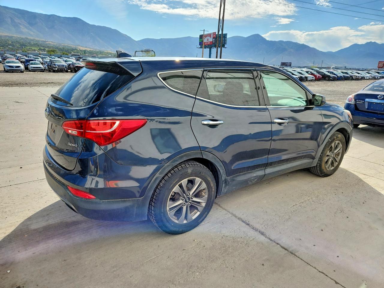 2015 Hyundai Santa Fe Sport 2.4l Blue vin: 5XYZT3LB1FG261668