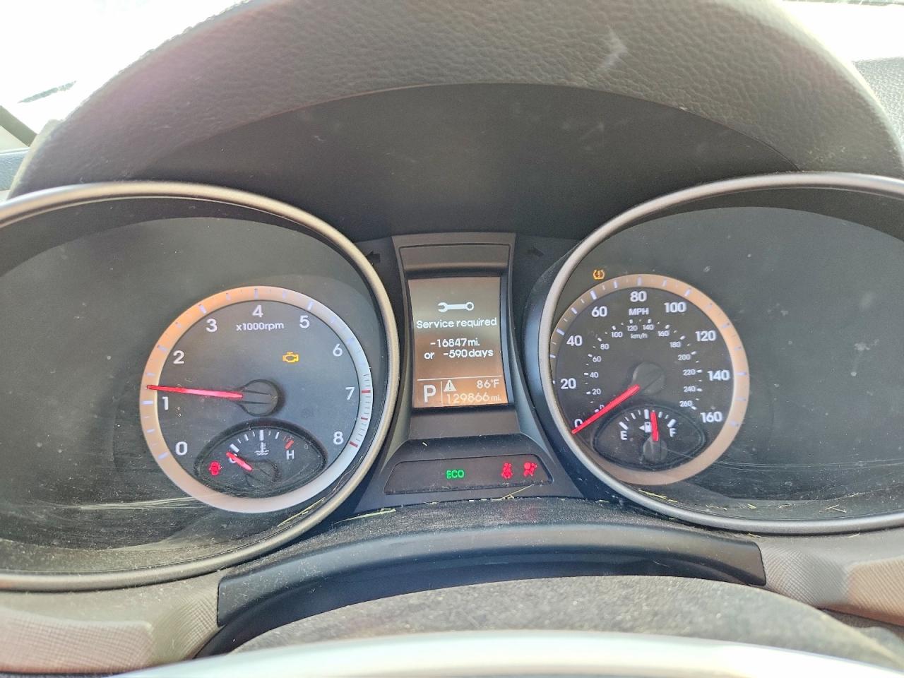 2015 Hyundai Santa Fe Sport 2.4l Blue vin: 5XYZT3LB1FG261668