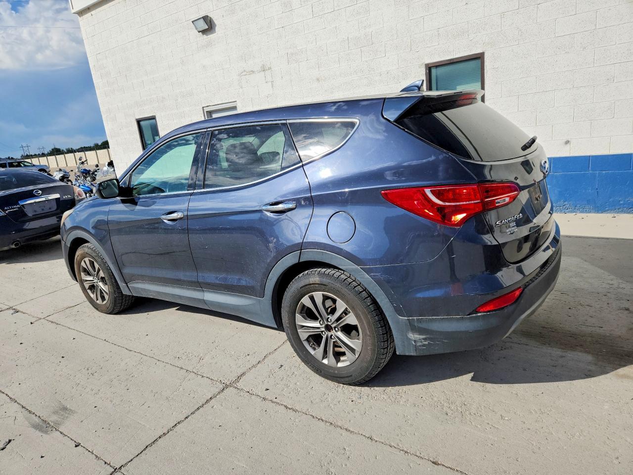 2015 Hyundai Santa Fe Sport 2.4l Blue vin: 5XYZT3LB1FG261668