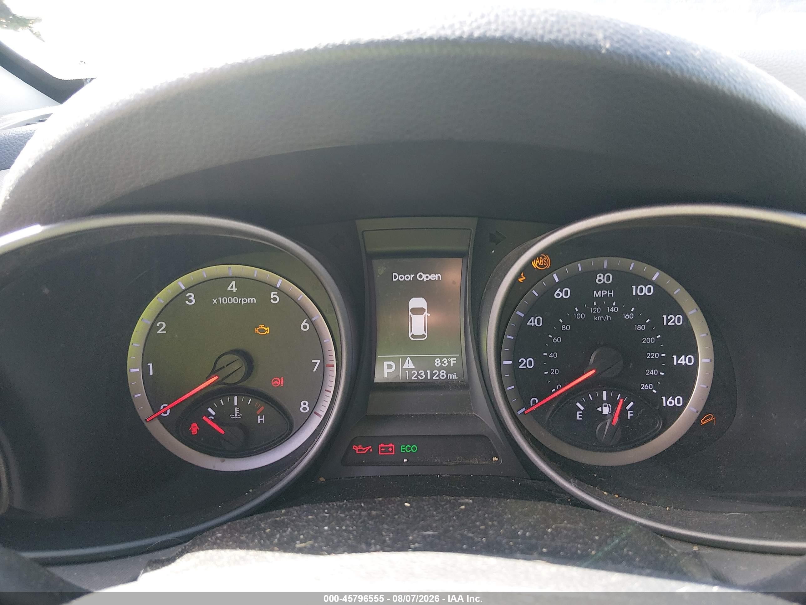 2015 Hyundai Santa Fe Sport 2.4l Gray vin: 5XYZT3LB1FG281385