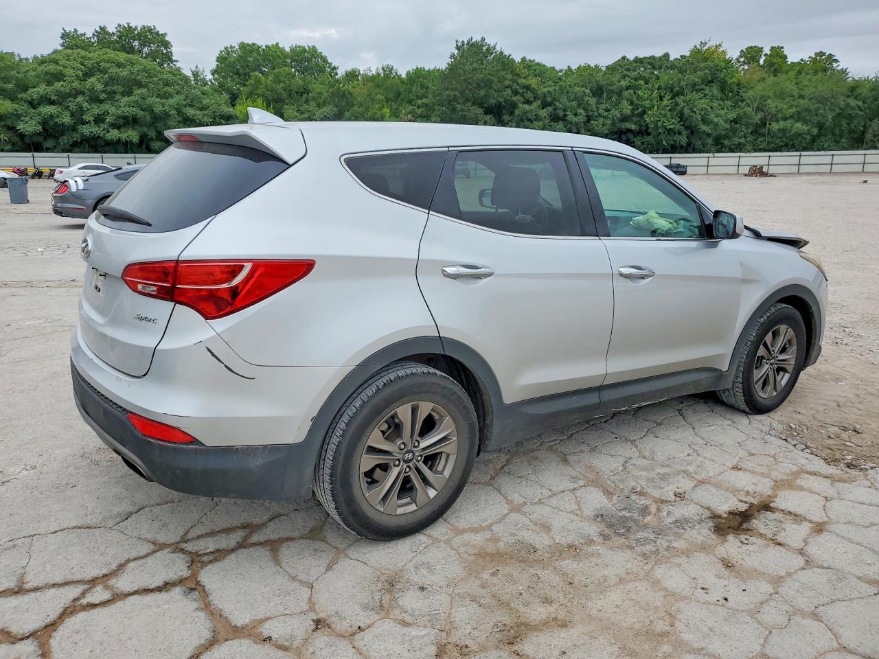 2015 Hyundai Santa Fe Sport 2.4l Silver vin: 5XYZT3LB1FG294847