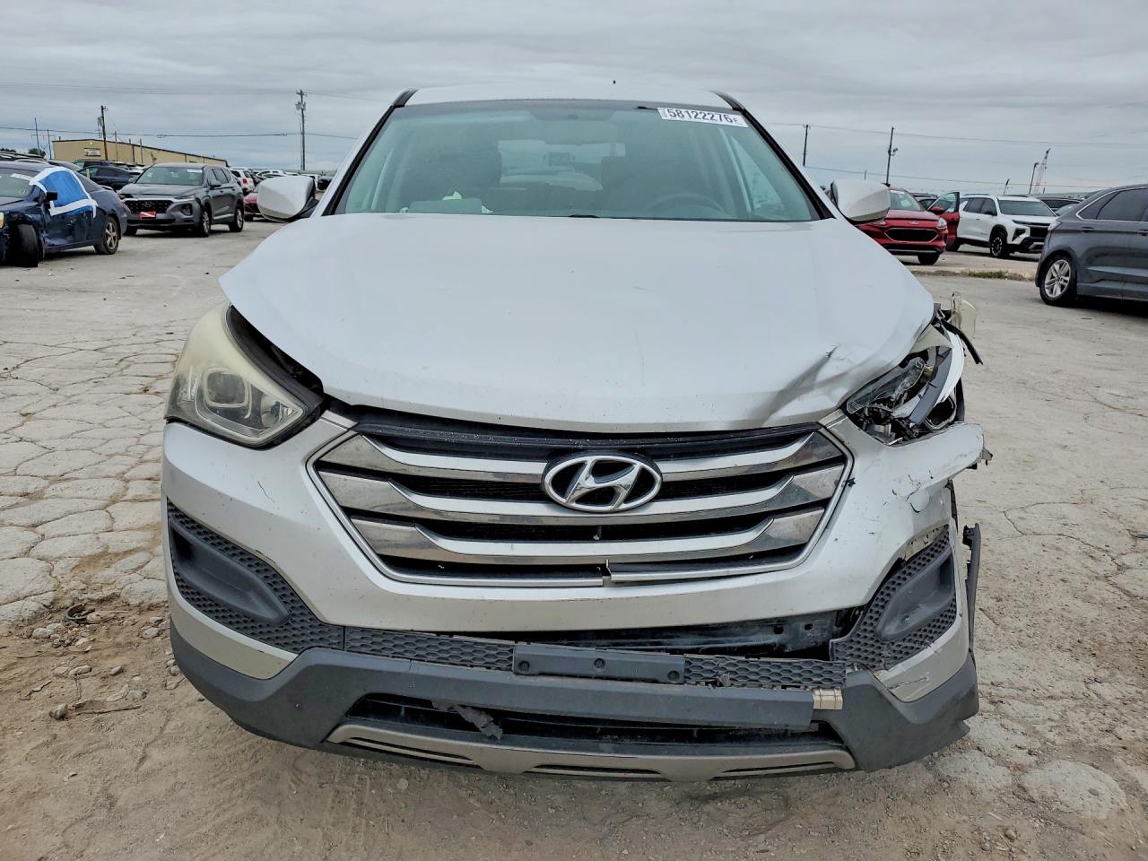 2015 Hyundai Santa Fe Sport 2.4l Silver vin: 5XYZT3LB1FG294847