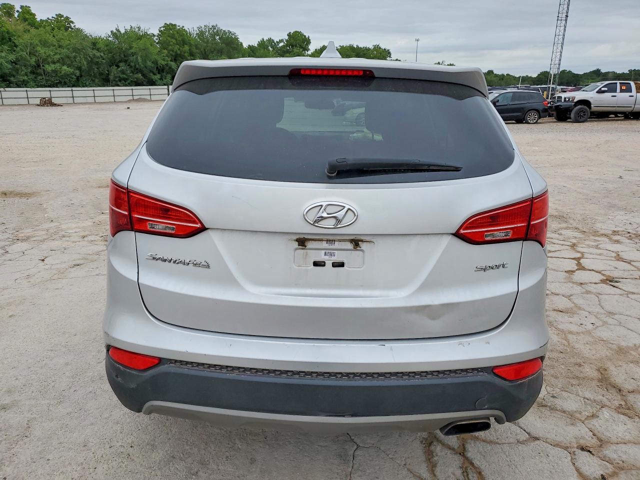 2015 Hyundai Santa Fe Sport 2.4l Silver vin: 5XYZT3LB1FG294847