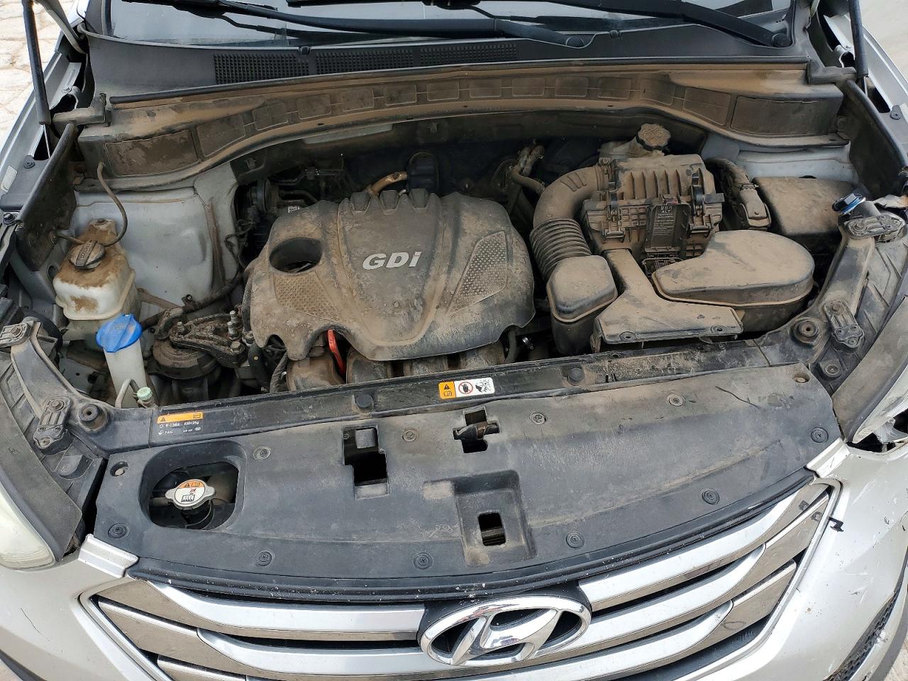 2015 Hyundai Santa Fe Sport 2.4l Silver vin: 5XYZT3LB1FG294847