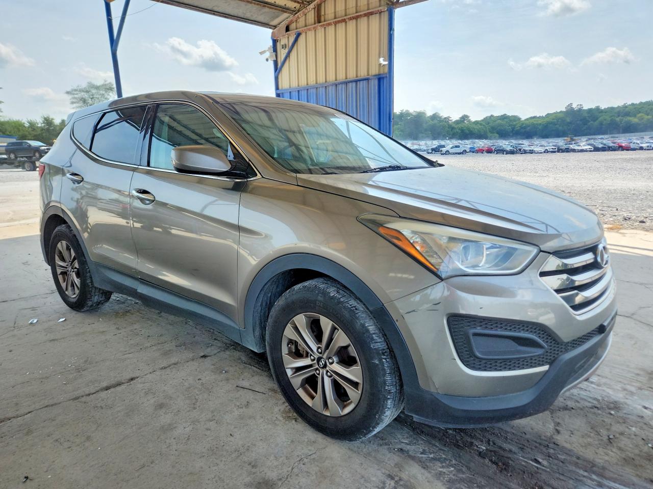 2016 Hyundai Santa Fe Sport 2.4l Gray vin: 5XYZT3LB1GG333504