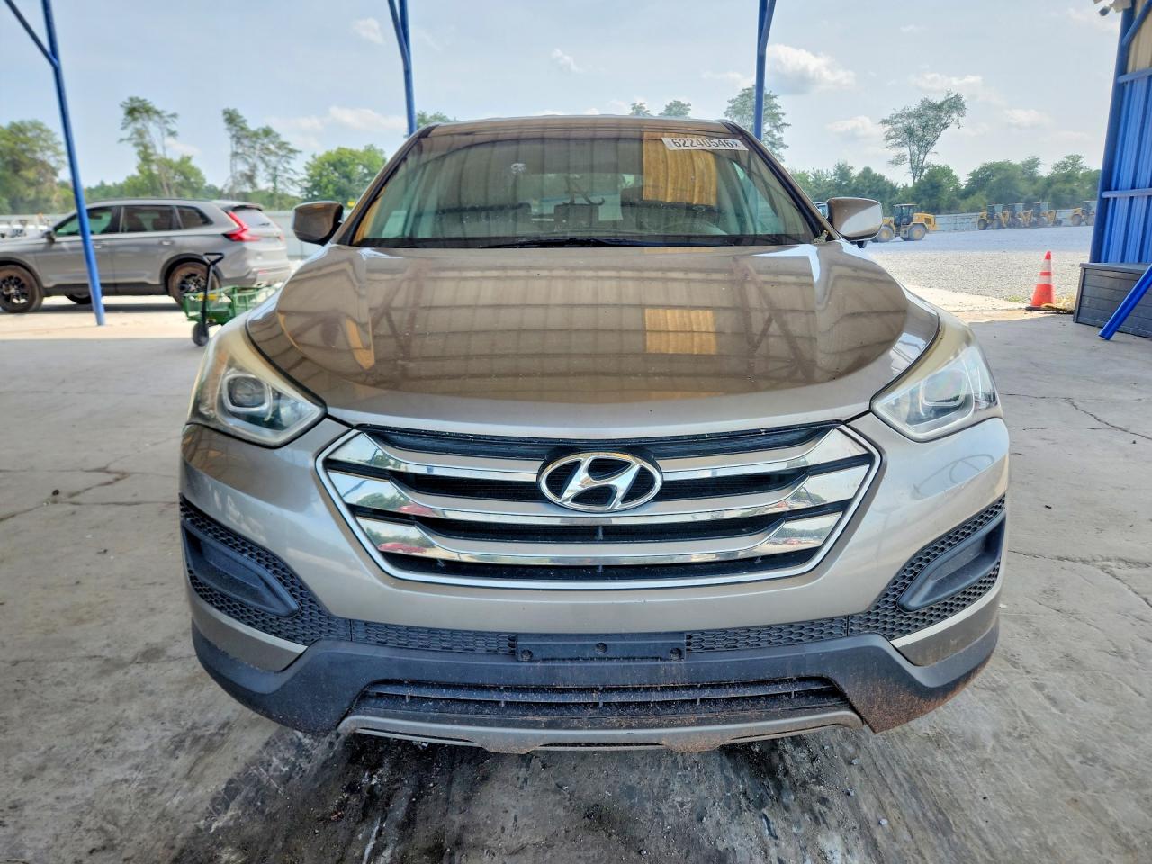 2016 Hyundai Santa Fe Sport 2.4l Gray vin: 5XYZT3LB1GG333504