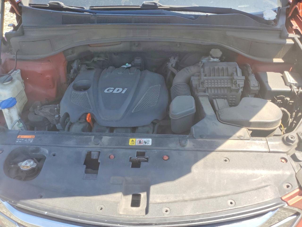 2013 Hyundai Santa Fe Sport 2.4l Orange vin: 5XYZT3LB2DG013488