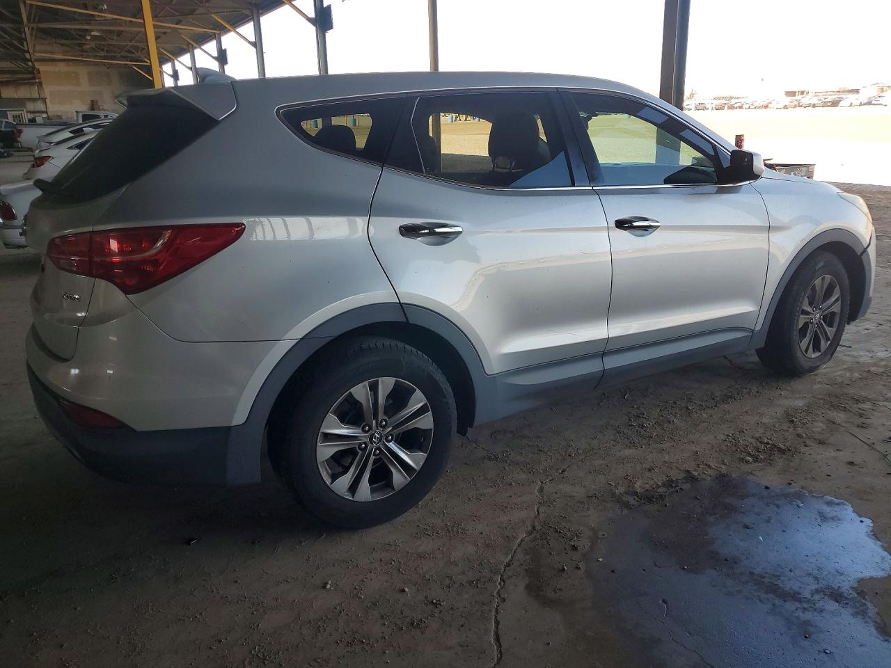 2014 Hyundai Santa Fe Sport 2.4l Silver vin: 5XYZT3LB2EG145717