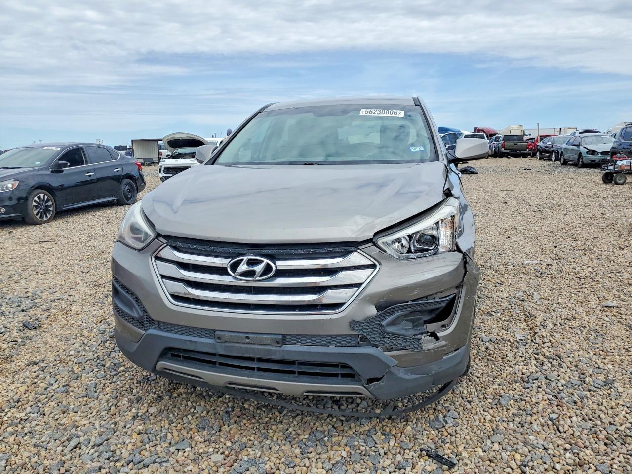 2014 Hyundai Santa Fe Sport 2.4l Tan vin: 5XYZT3LB2EG162937