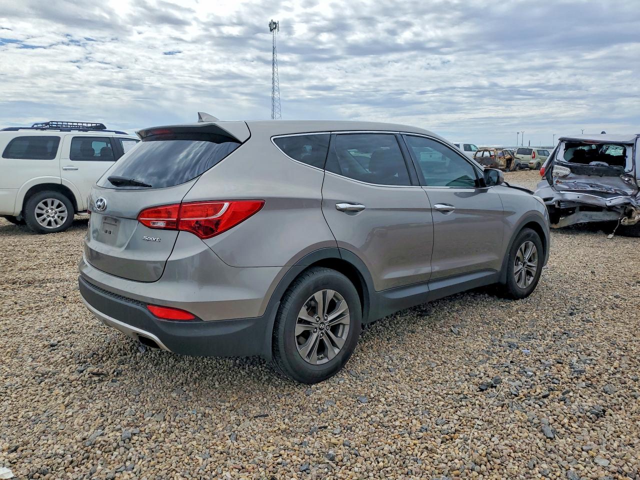 2014 Hyundai Santa Fe Sport 2.4l Tan vin: 5XYZT3LB2EG162937