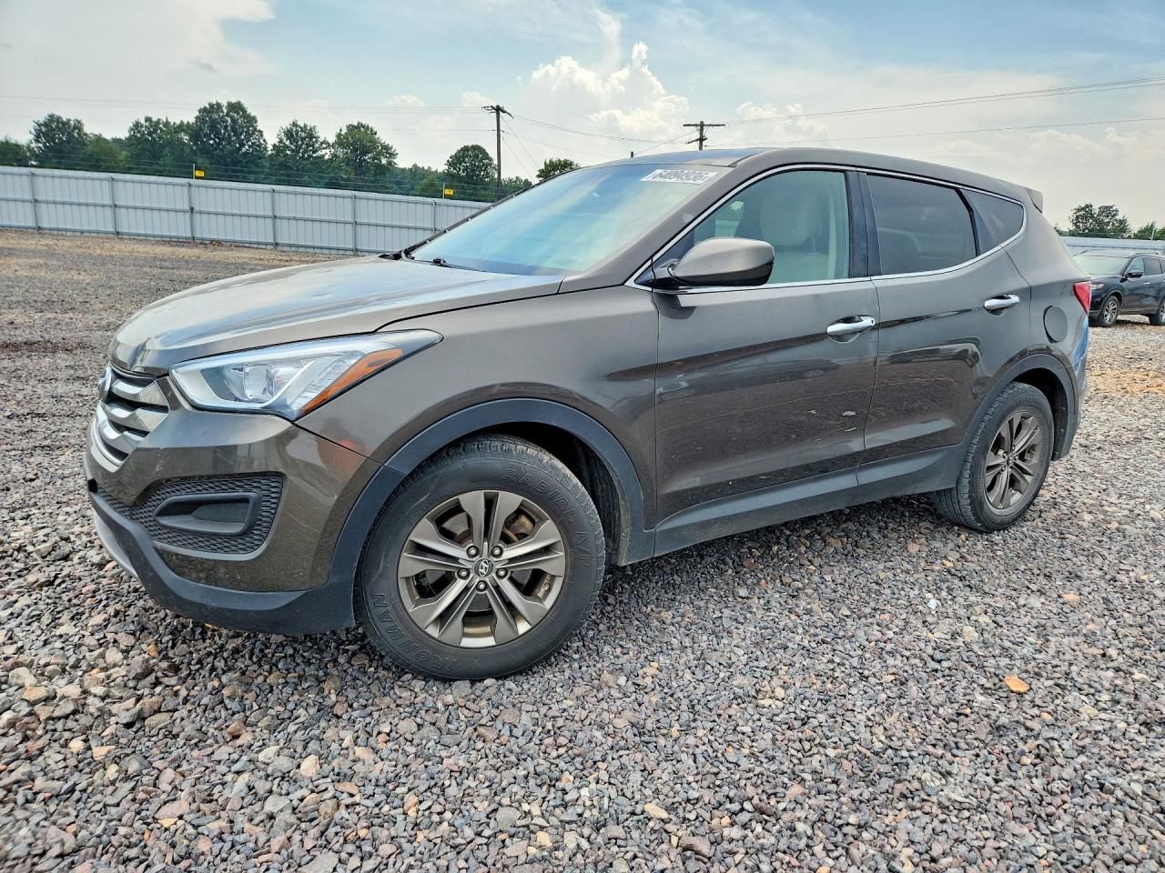 2014 Hyundai Santa Fe Sport 2.4l Желто-коричневый vin: 5XYZT3LB2EG202594