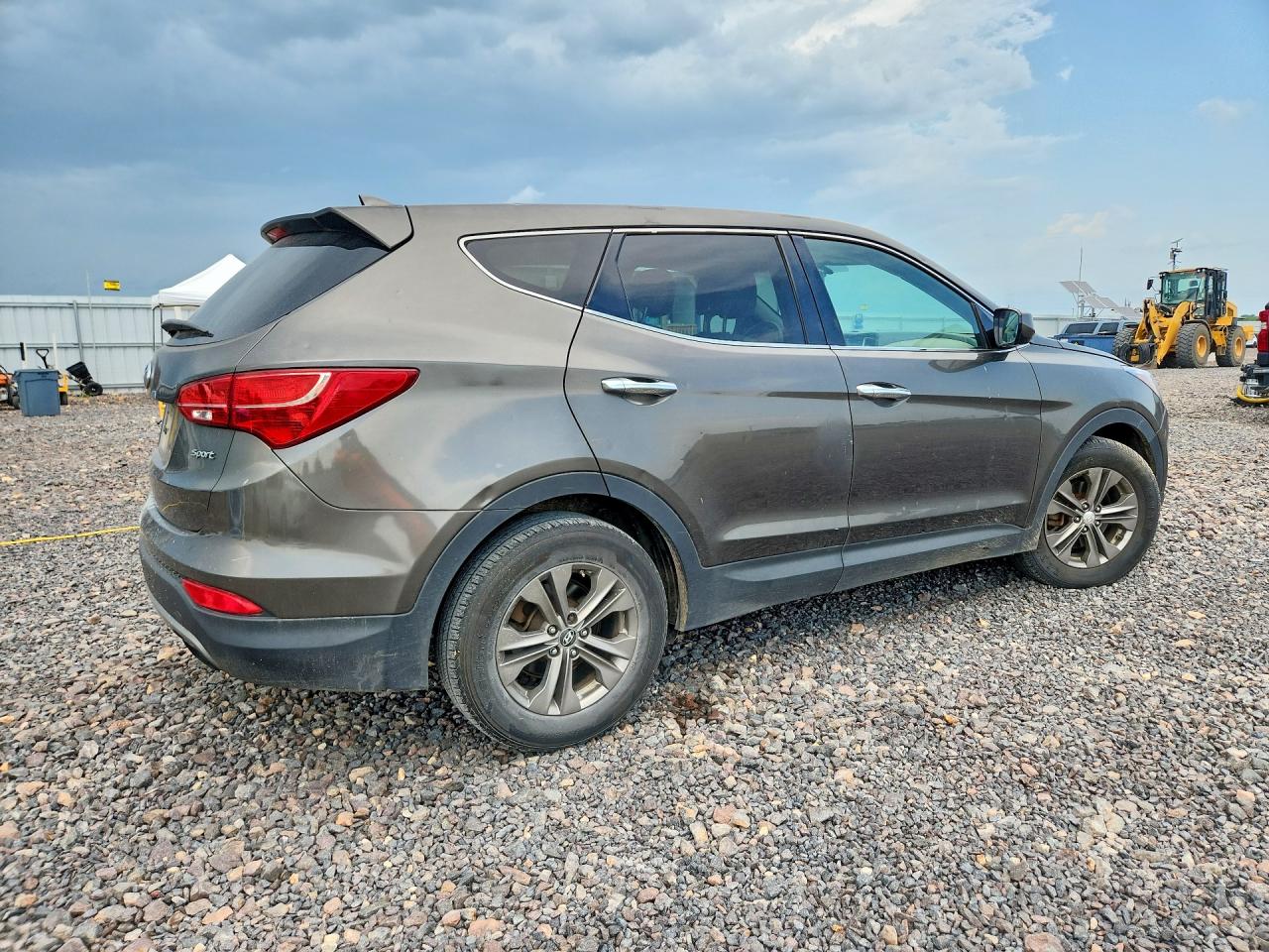 2014 Hyundai Santa Fe Sport 2.4l Желто-коричневый vin: 5XYZT3LB2EG202594