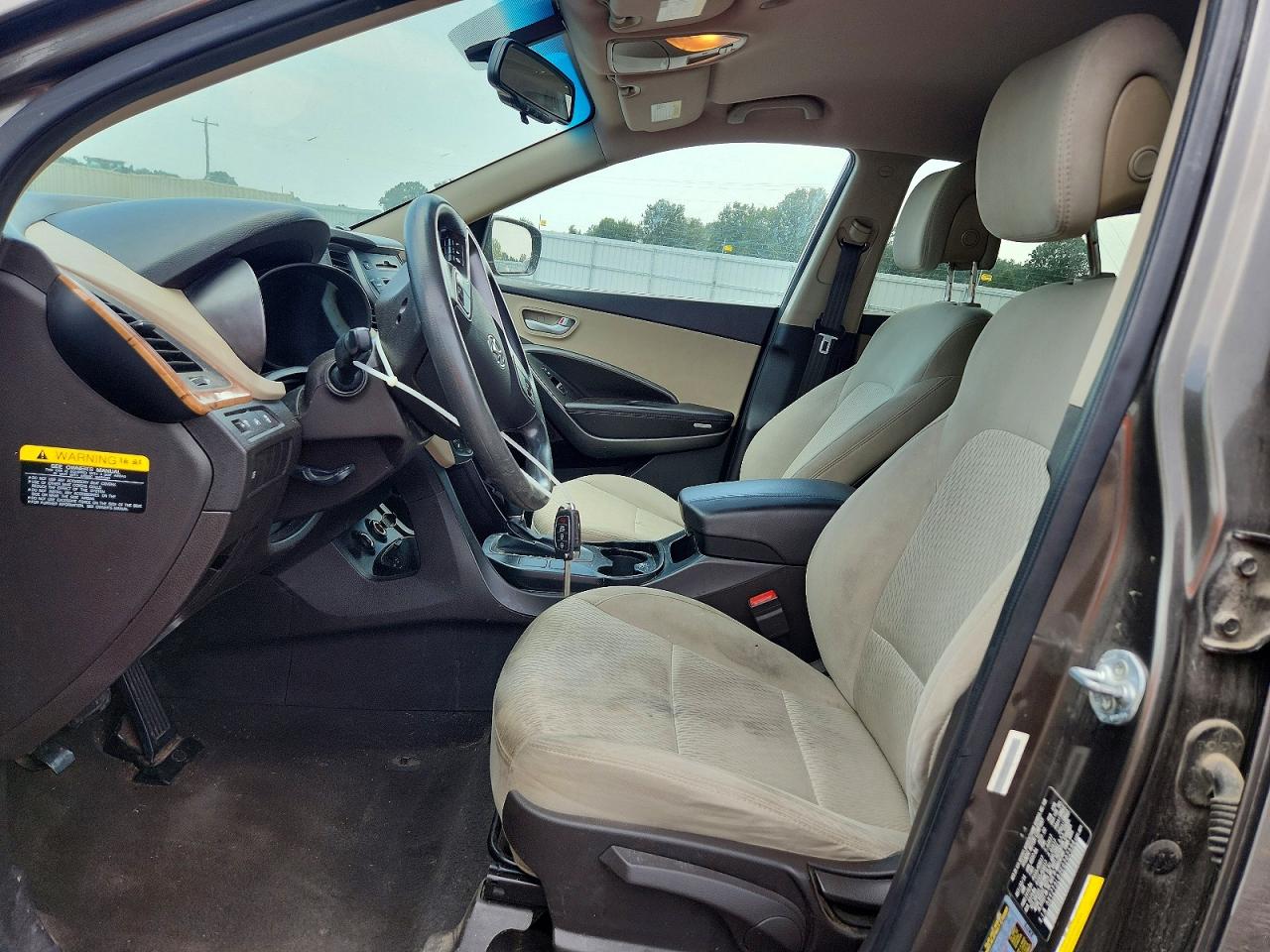 2014 Hyundai Santa Fe Sport 2.4l Желто-коричневый vin: 5XYZT3LB2EG202594