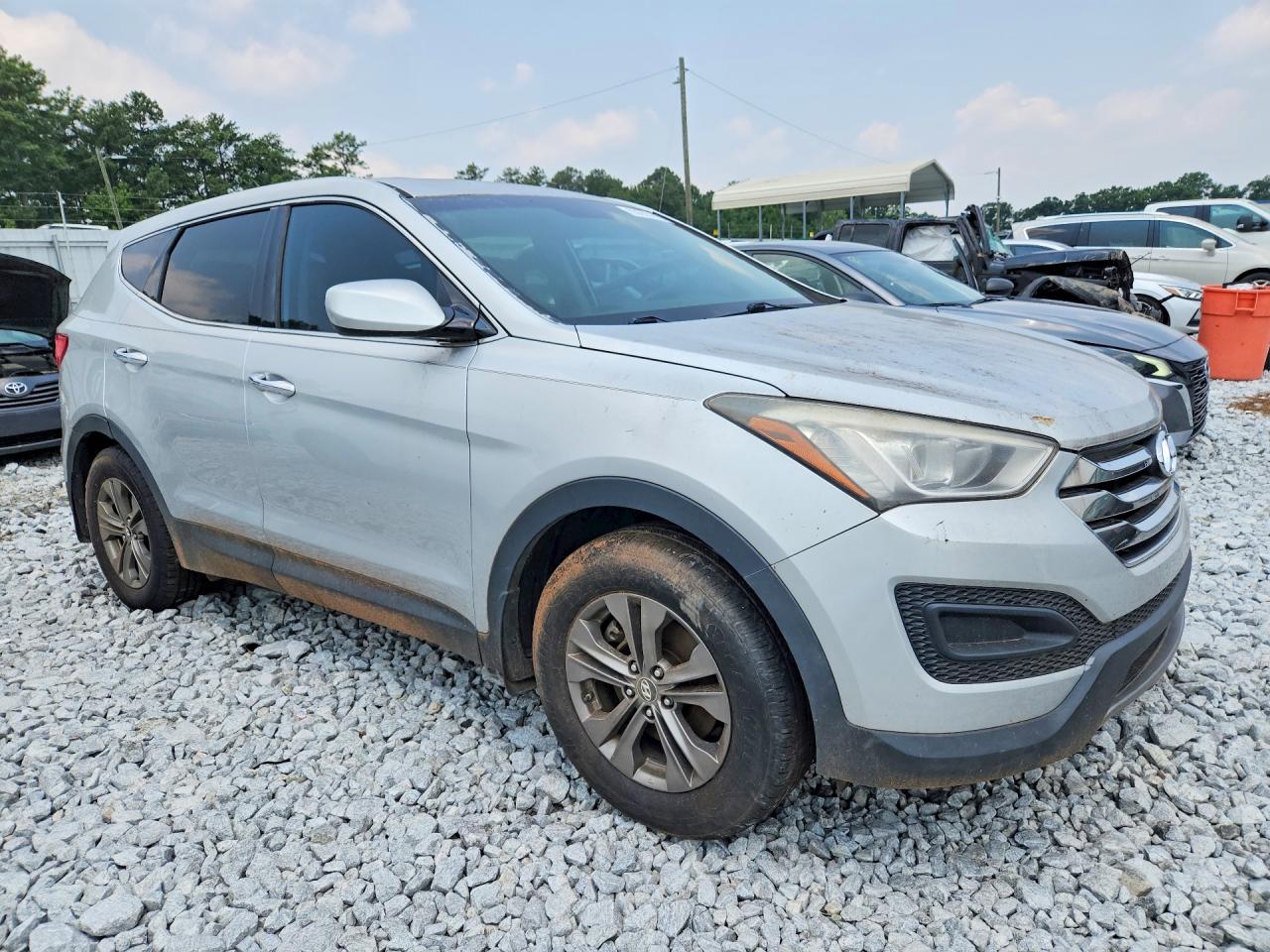 2014 Hyundai Santa Fe Sport 2.4l Серебряный vin: 5XYZT3LB2EG221629