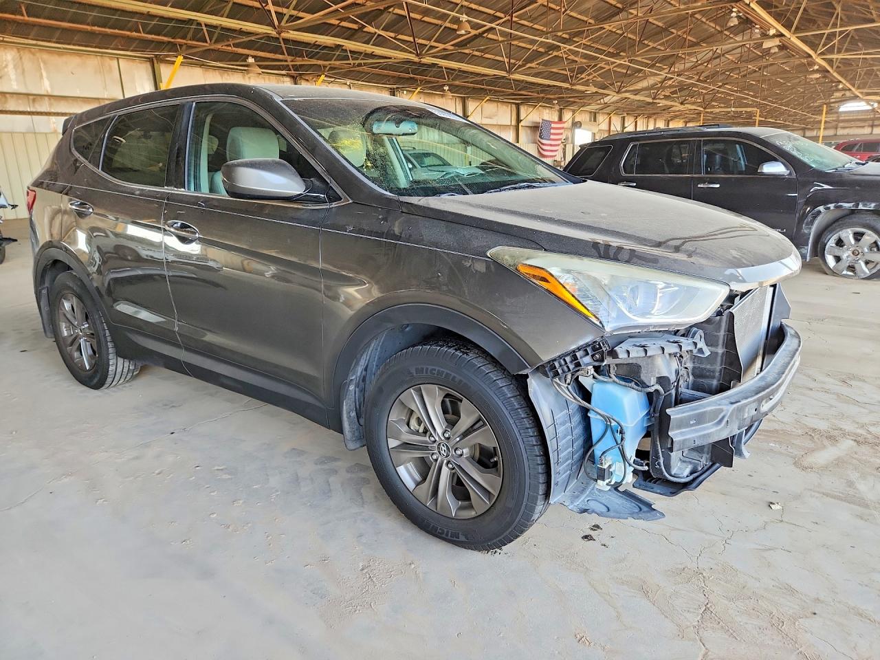 2014 Hyundai Santa Fe Sport 2.4l Brown vin: 5XYZT3LB2EG222571