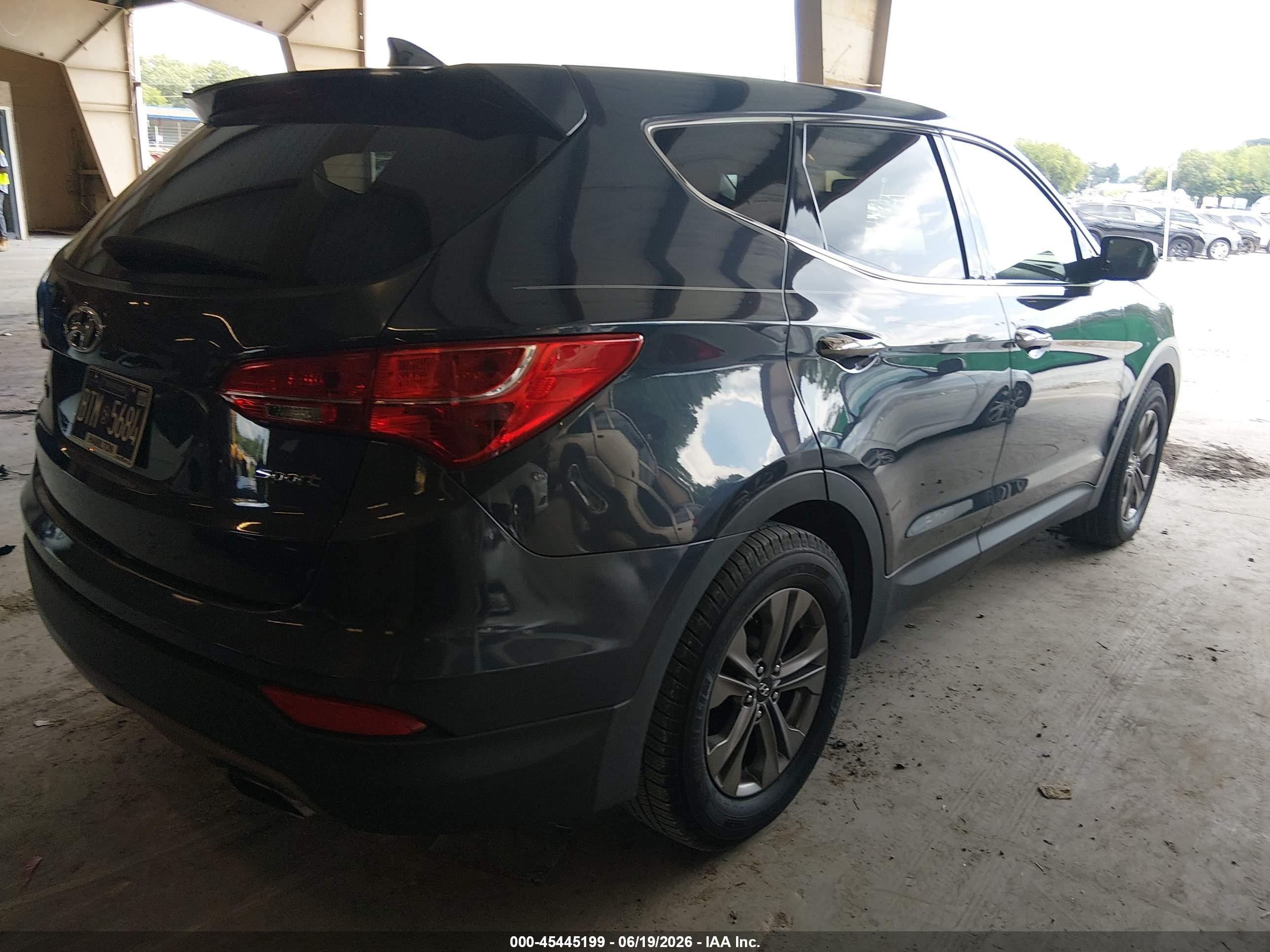 2015 Hyundai Santa Fe Sport 2.4l Синий vin: 5XYZT3LB2FG254048