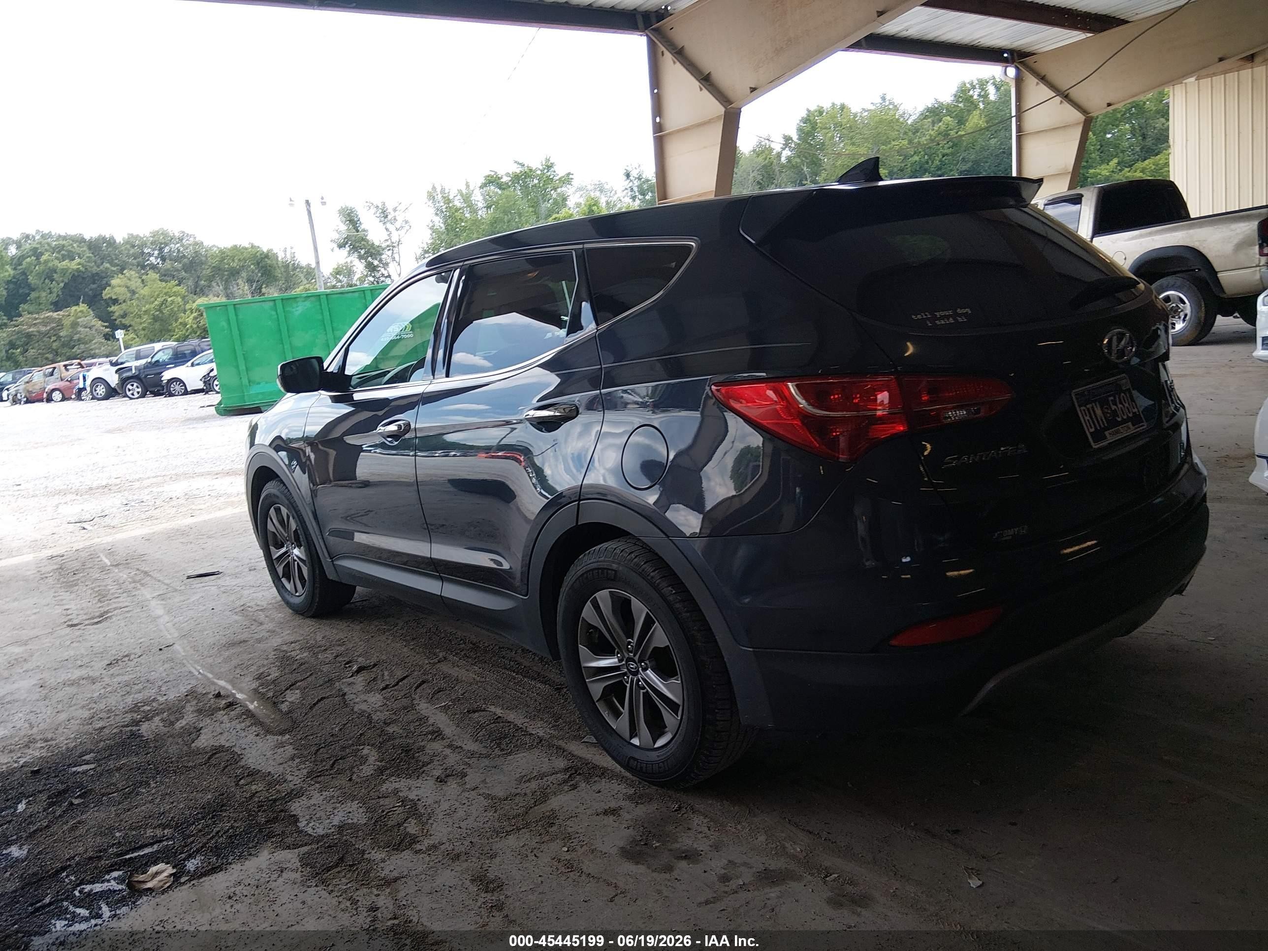 2015 Hyundai Santa Fe Sport 2.4l Синий vin: 5XYZT3LB2FG254048