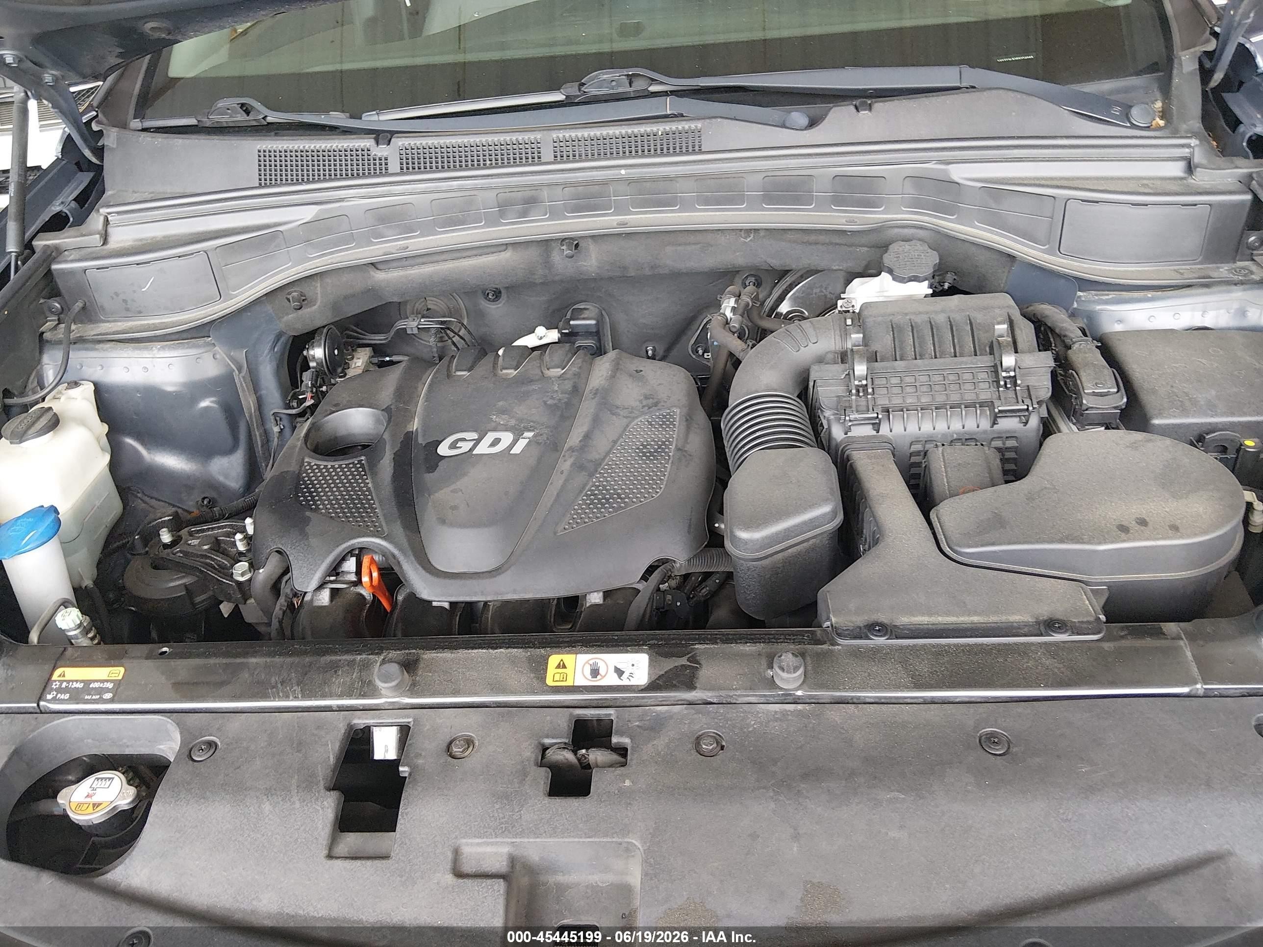 2015 Hyundai Santa Fe Sport 2.4l Синий vin: 5XYZT3LB2FG254048