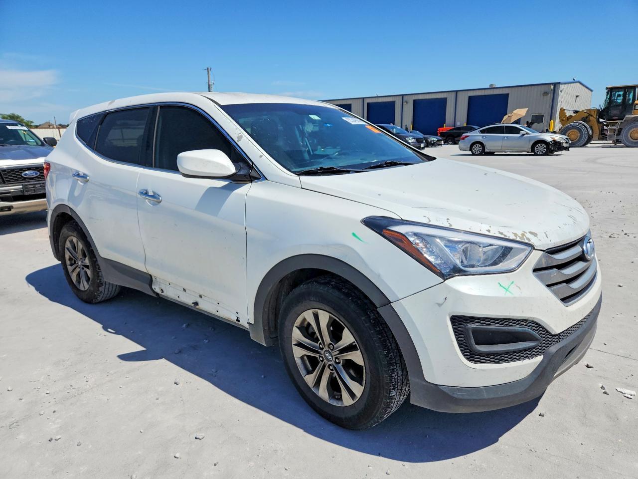 2015 Hyundai Santa Fe Sport 2.4l White vin: 5XYZT3LB2FG258228
