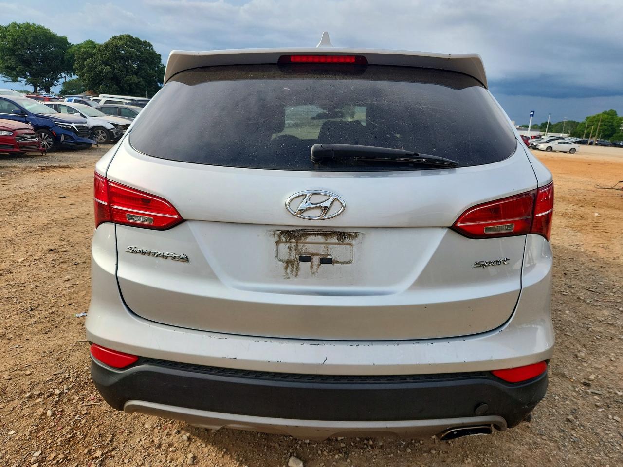 2015 Hyundai Santa Fe Sport 2.4l Silver vin: 5XYZT3LB2FG272081