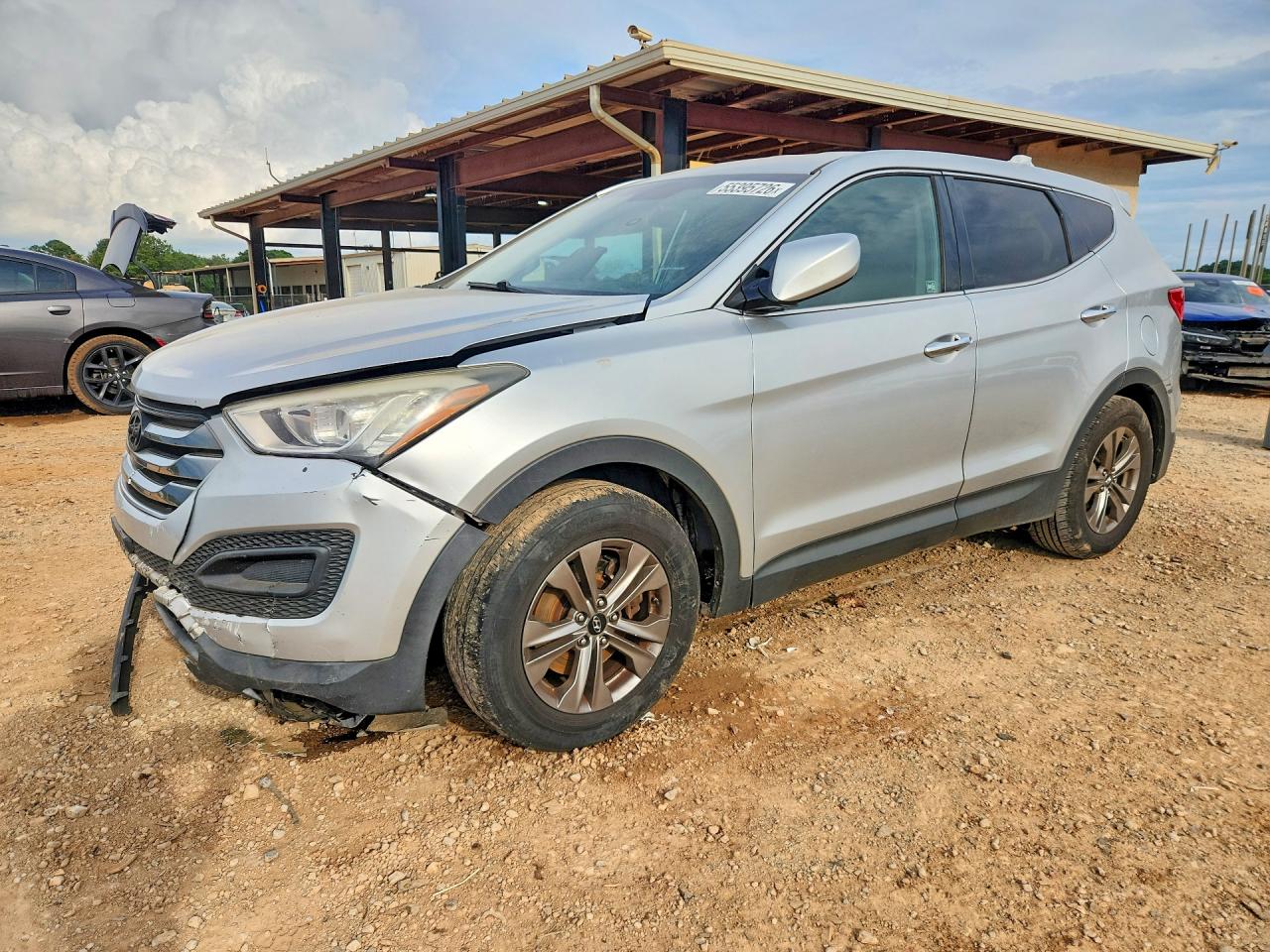2015 Hyundai Santa Fe Sport 2.4l Silver vin: 5XYZT3LB2FG272081