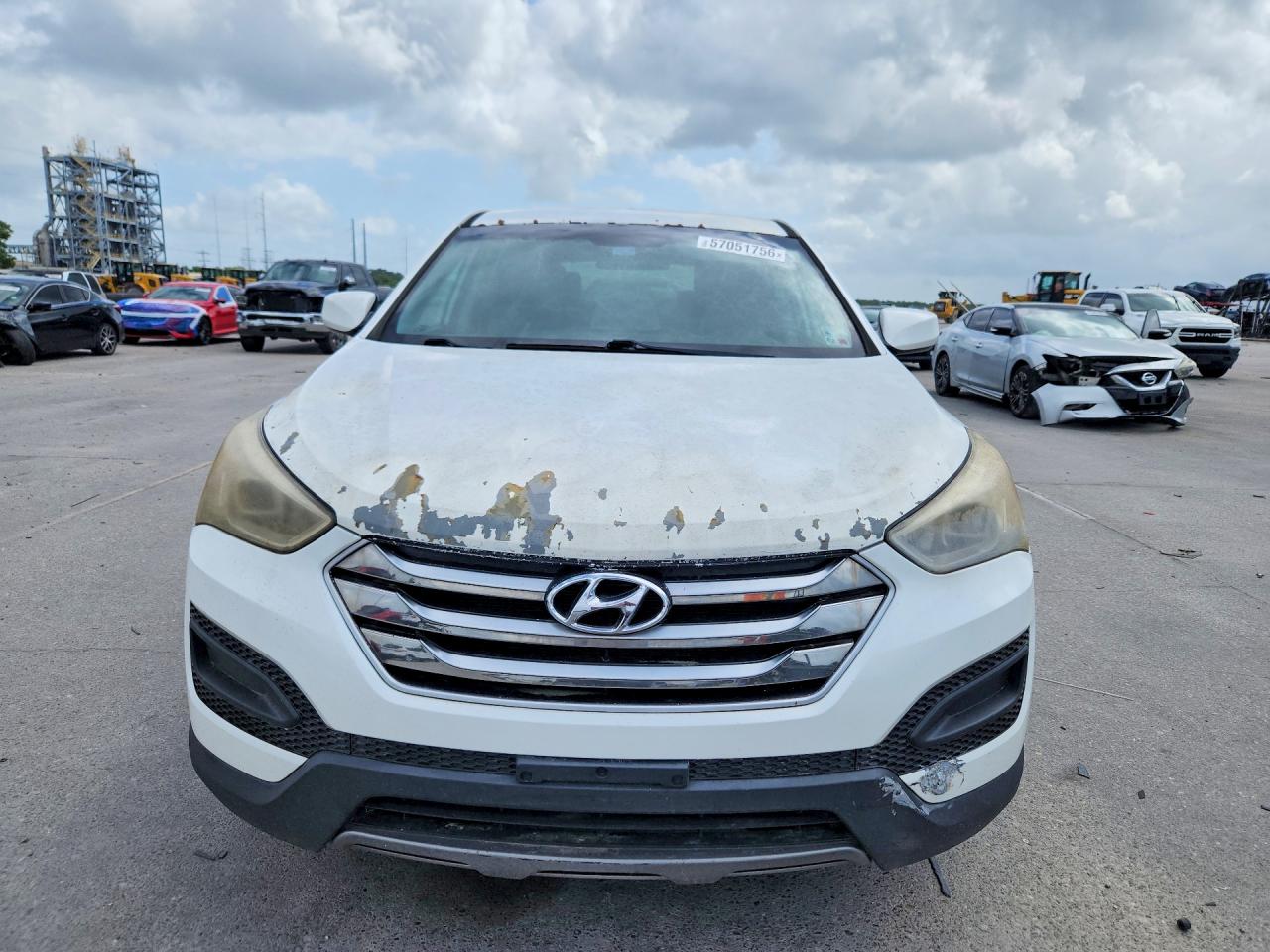 2015 Hyundai Santa Fe Sport 2.4l White vin: 5XYZT3LB2FG279645