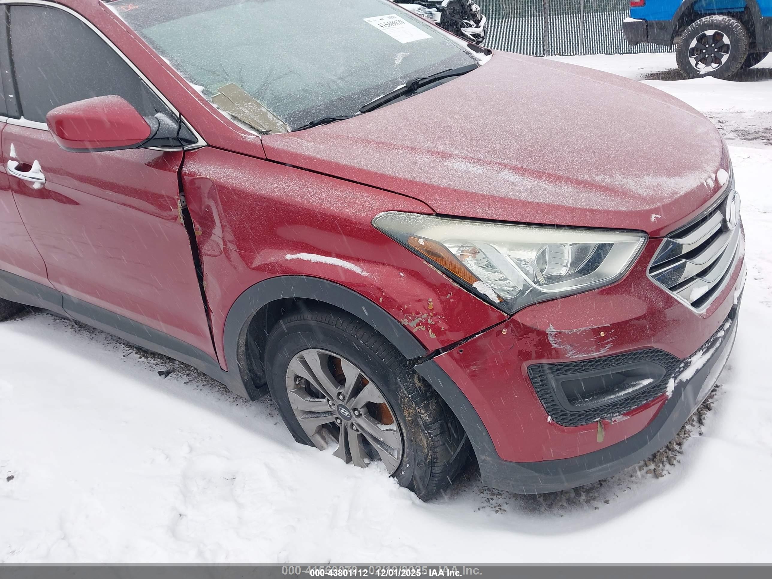2015 Hyundai Santa Fe Sport 2.4l Maroon vin: 5XYZT3LB2FG282917