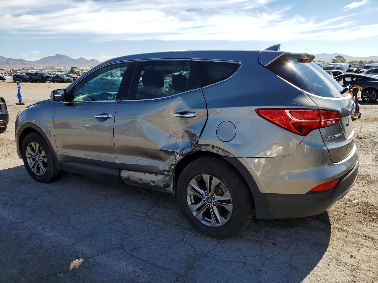 2016 Hyundai Santa Fe Sport 2.4l Silver vin: 5XYZT3LB2GG322897