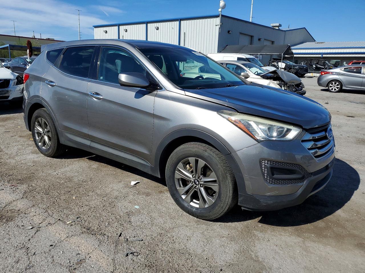 2016 Hyundai Santa Fe Sport 2.4l Silver vin: 5XYZT3LB2GG322897