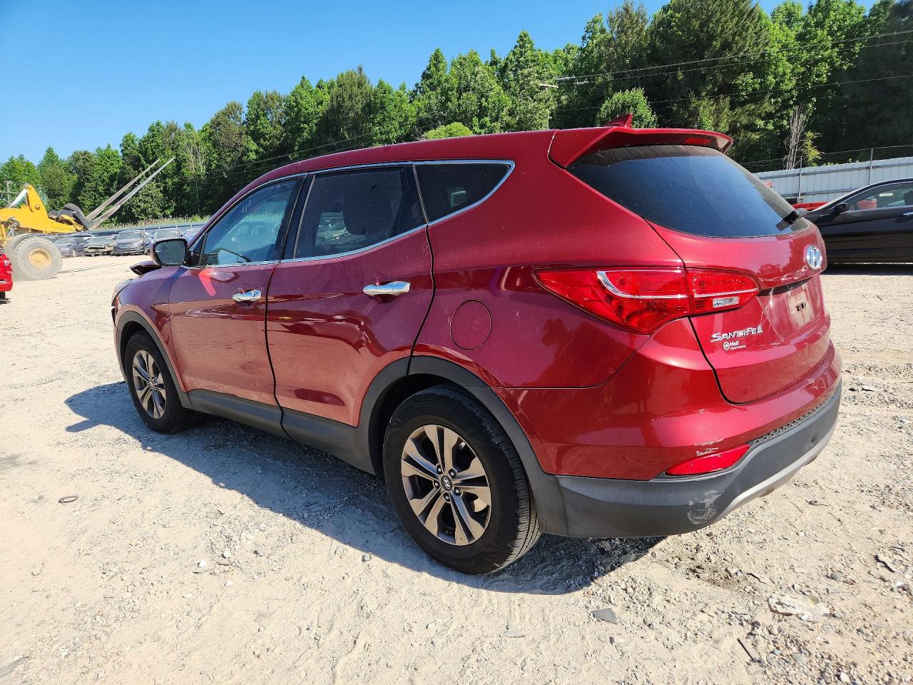2016 Hyundai Santa Fe Sport 2.4l Темно-бордовый vin: 5XYZT3LB2GG378905