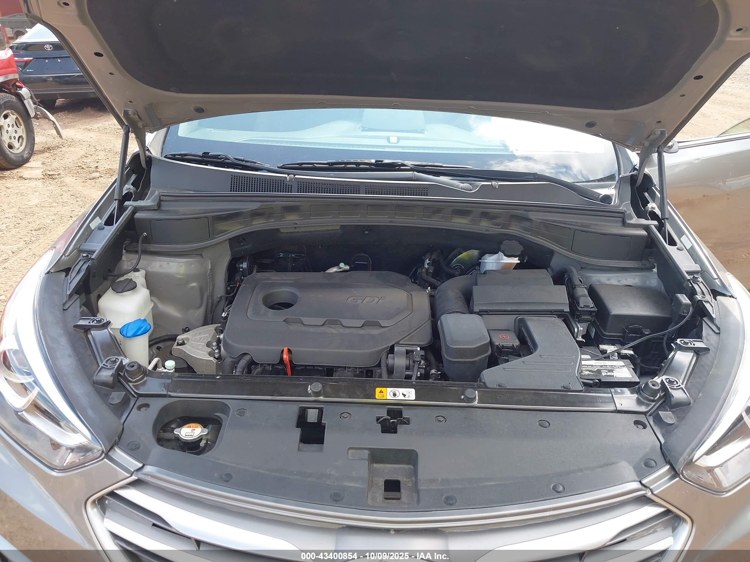 2018 Hyundai Santa Fe Sport 2.4l Серый vin: 5XYZT3LB2JG532410